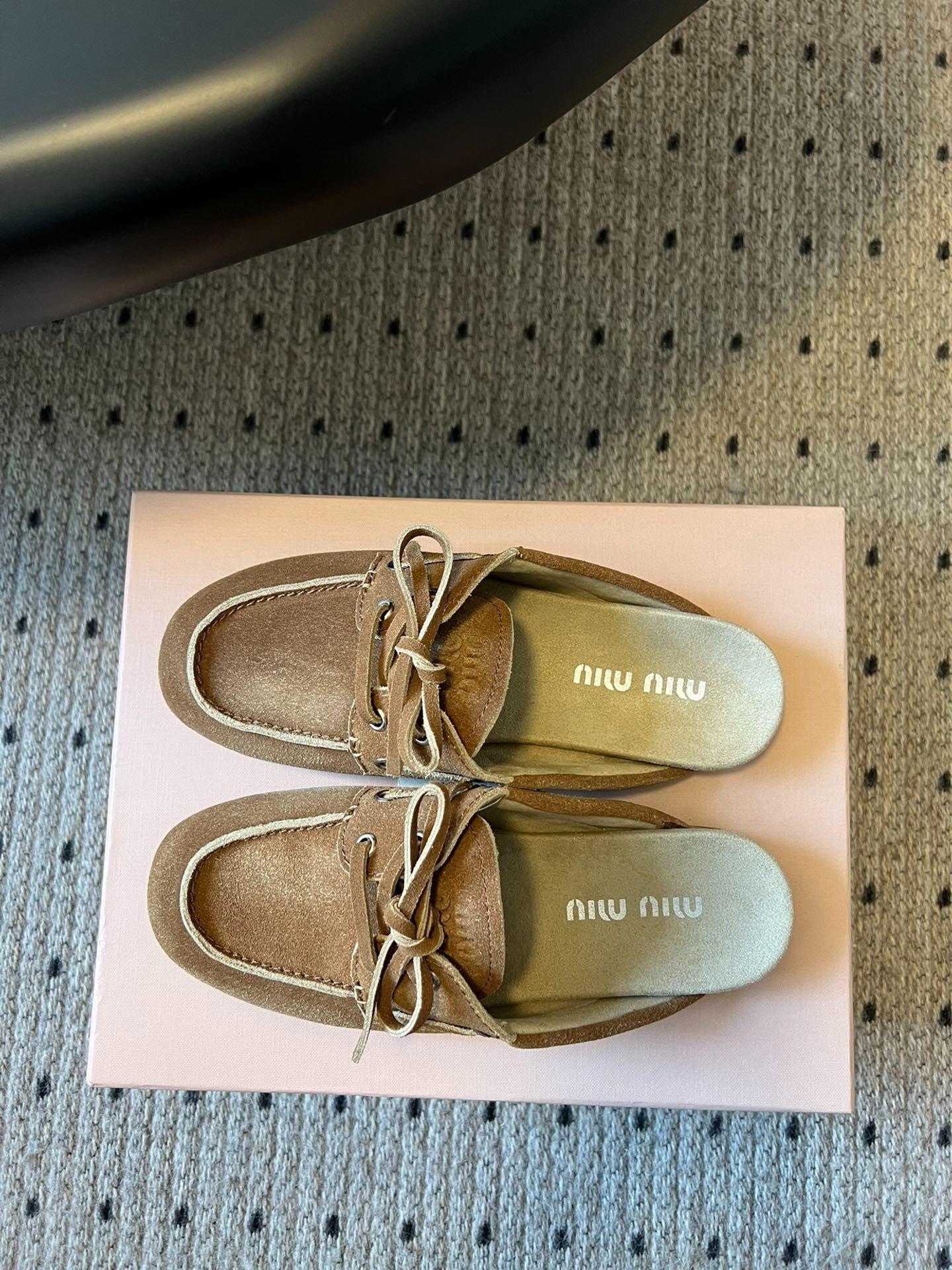 M 25ss soft sole British style thick sole loafers