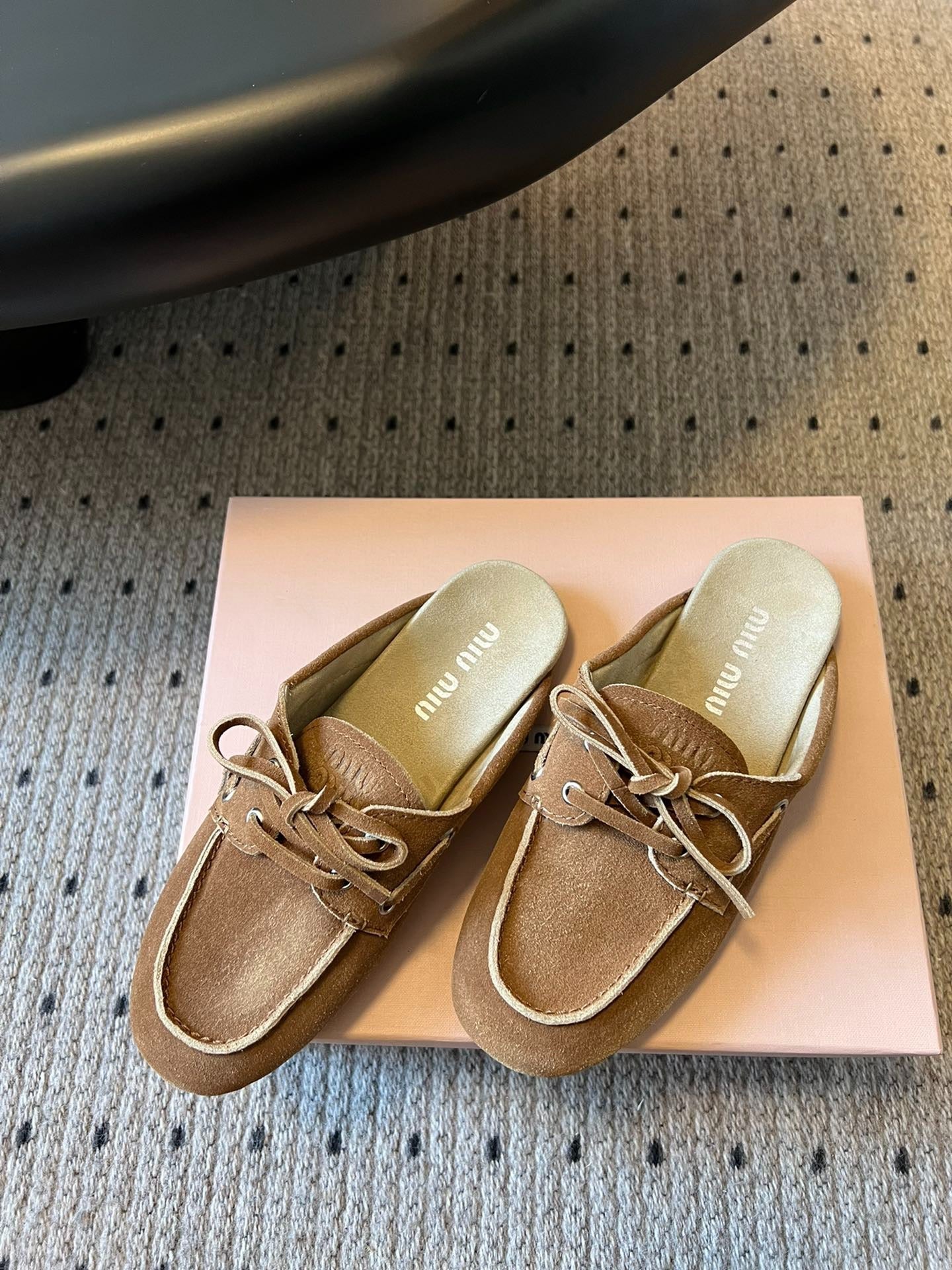 M 25ss soft sole British style thick sole loafers