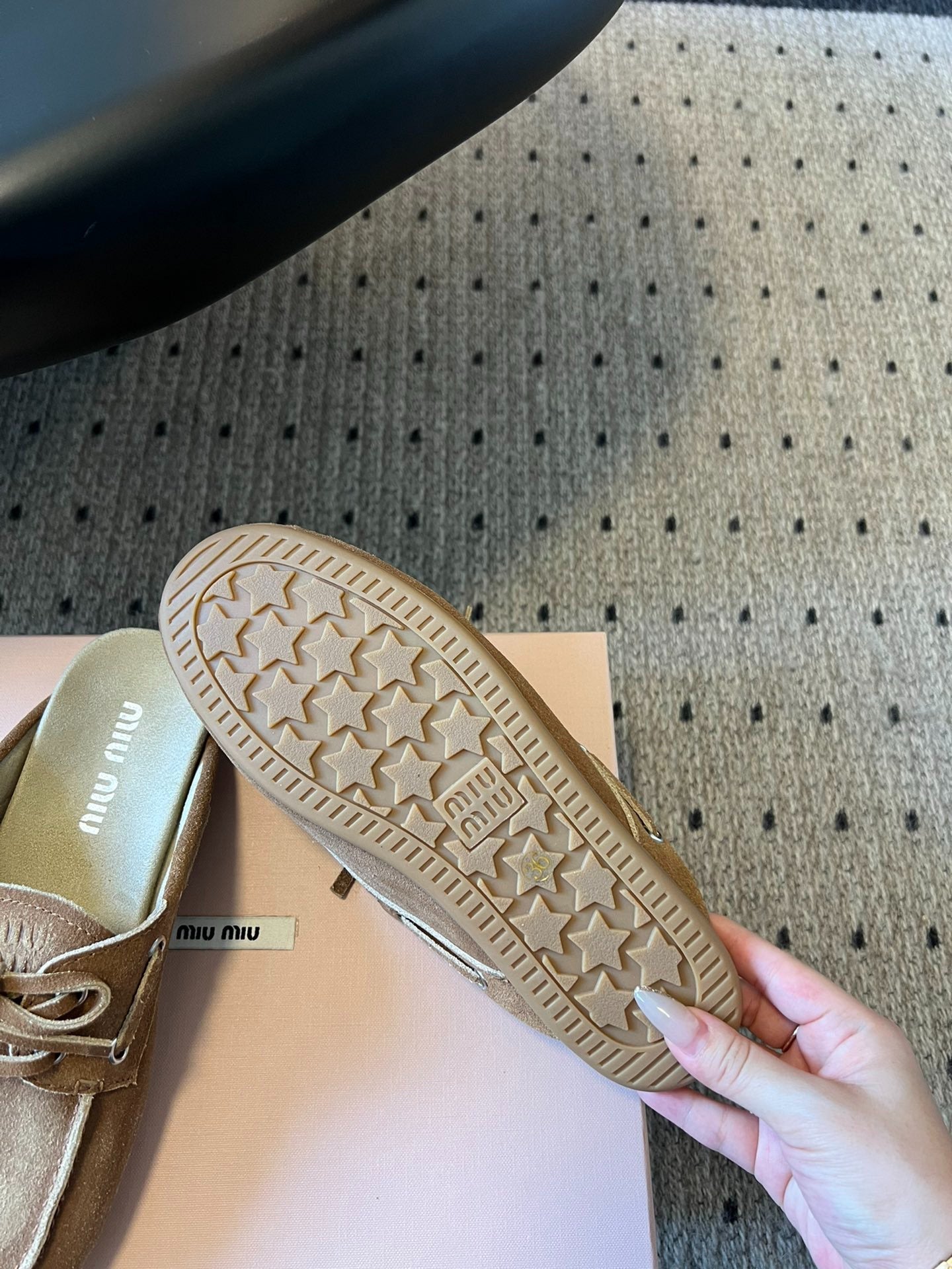 M 25ss soft sole British style thick sole loafers
