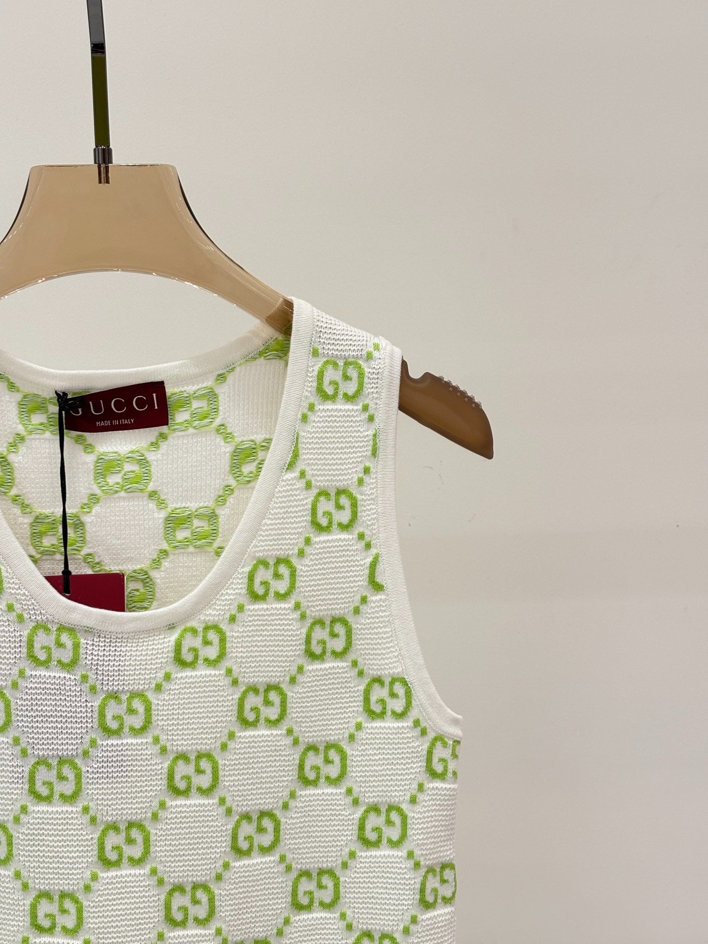 G 25 Appliquéd full print casual knit dress