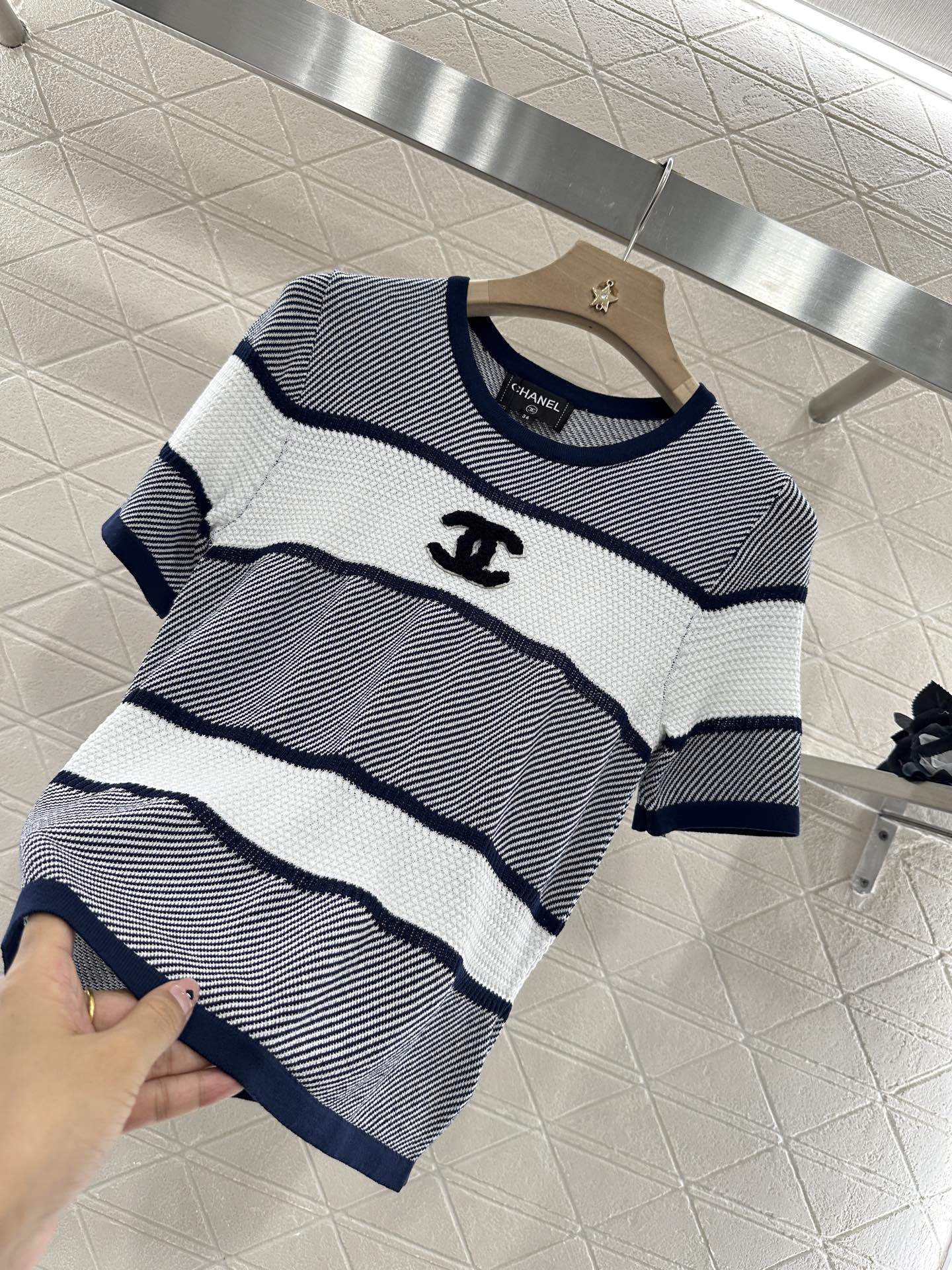 2025 new products Knitted short sleeves