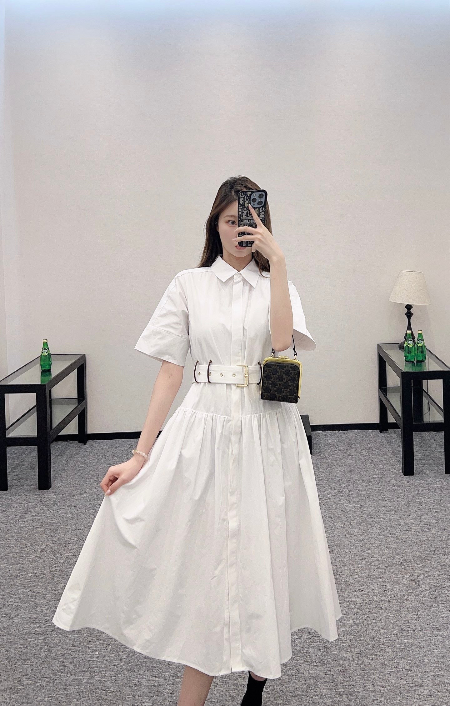 2025 new products Belt dress