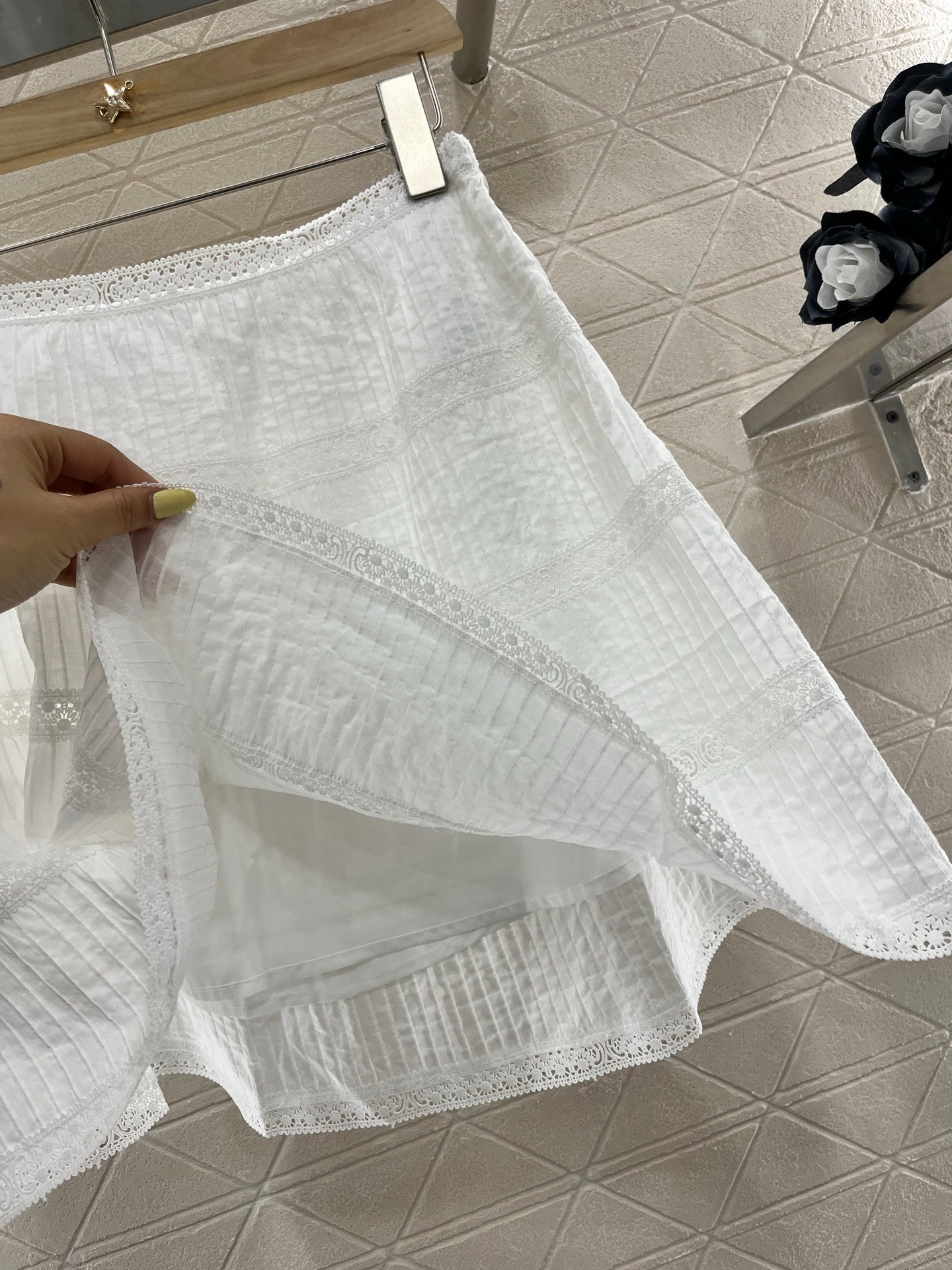 2025 new product Embroidered skirt suit