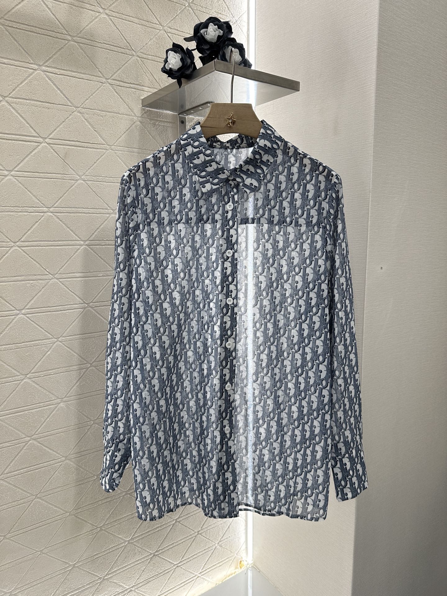 2025 new product Printed shirt and trousers set