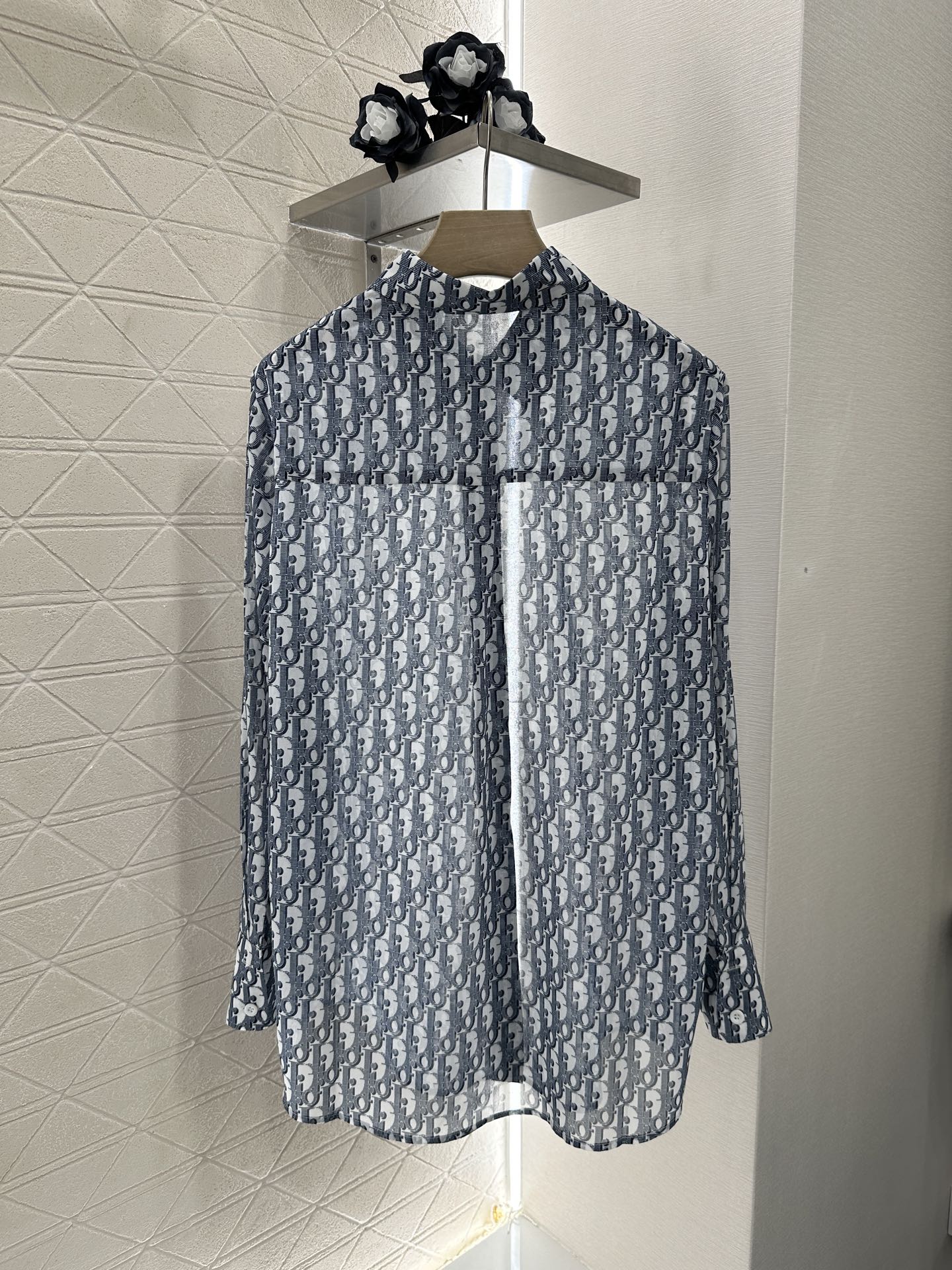 2025 new product Printed shirt and trousers set