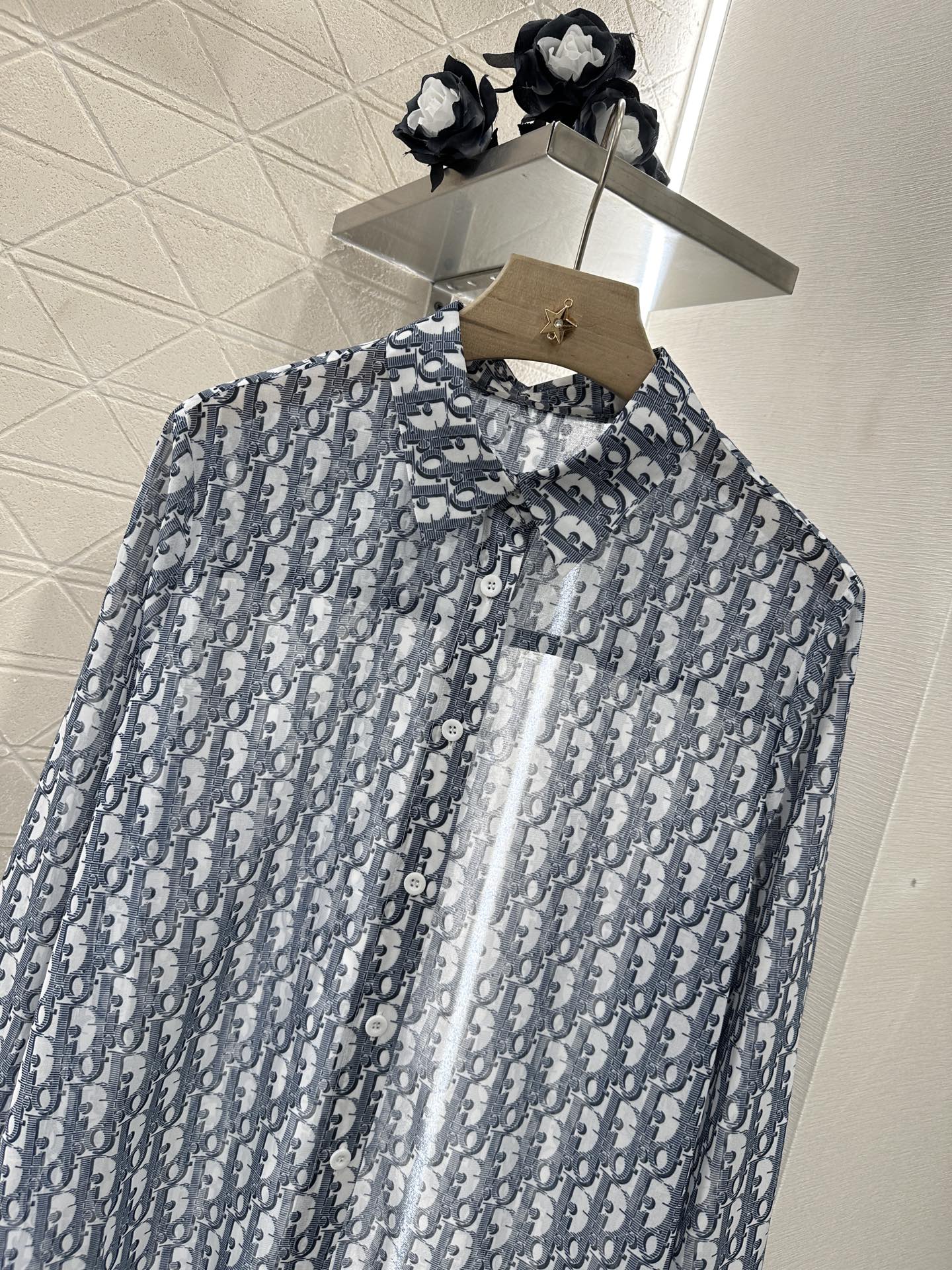 2025 new product Printed shirt and trousers set