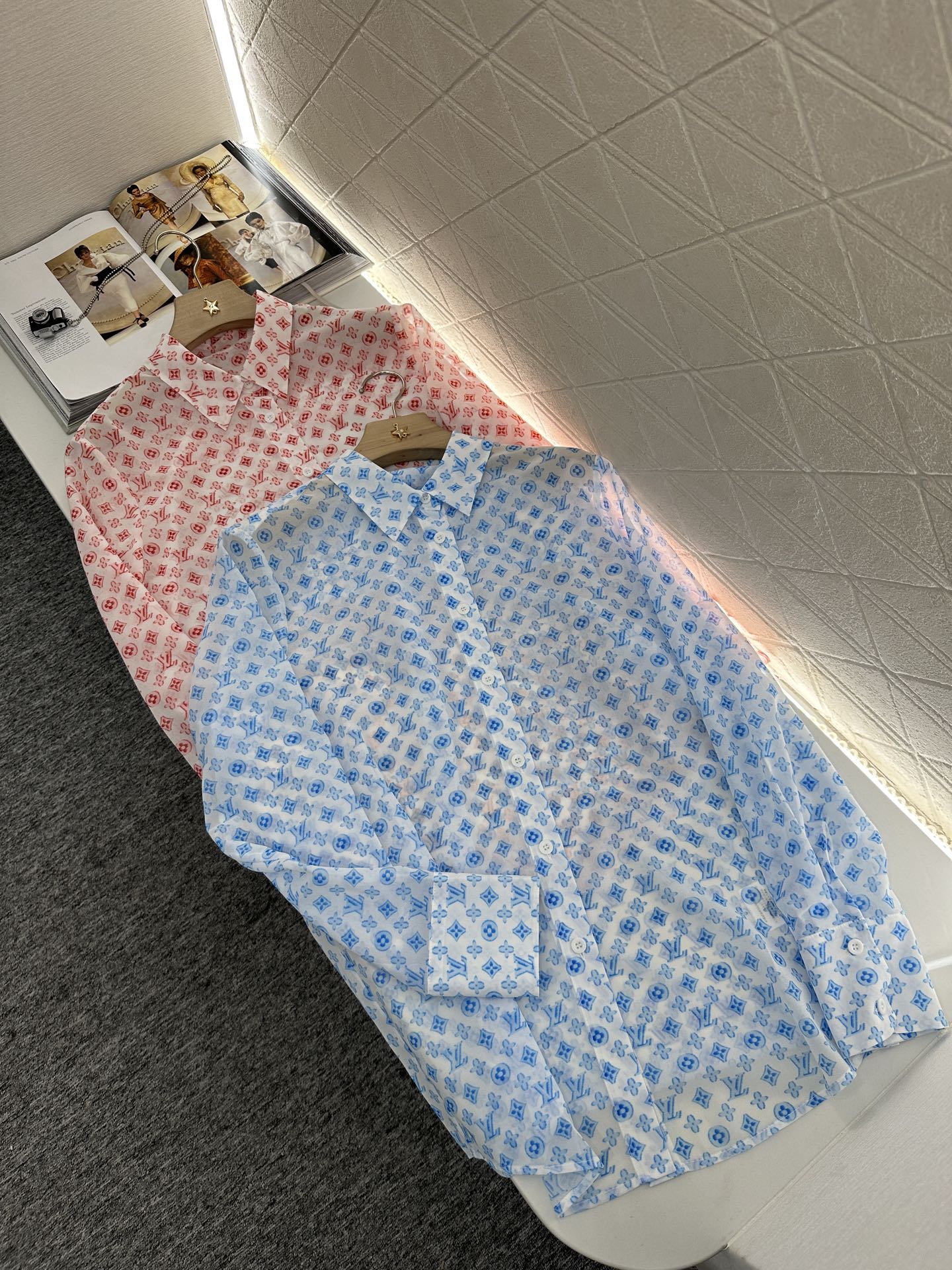 2025 new arrivals Printed silhouette shirt
