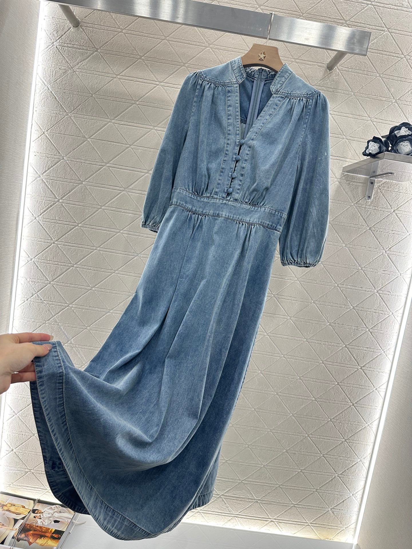 2025 new products Denim dress