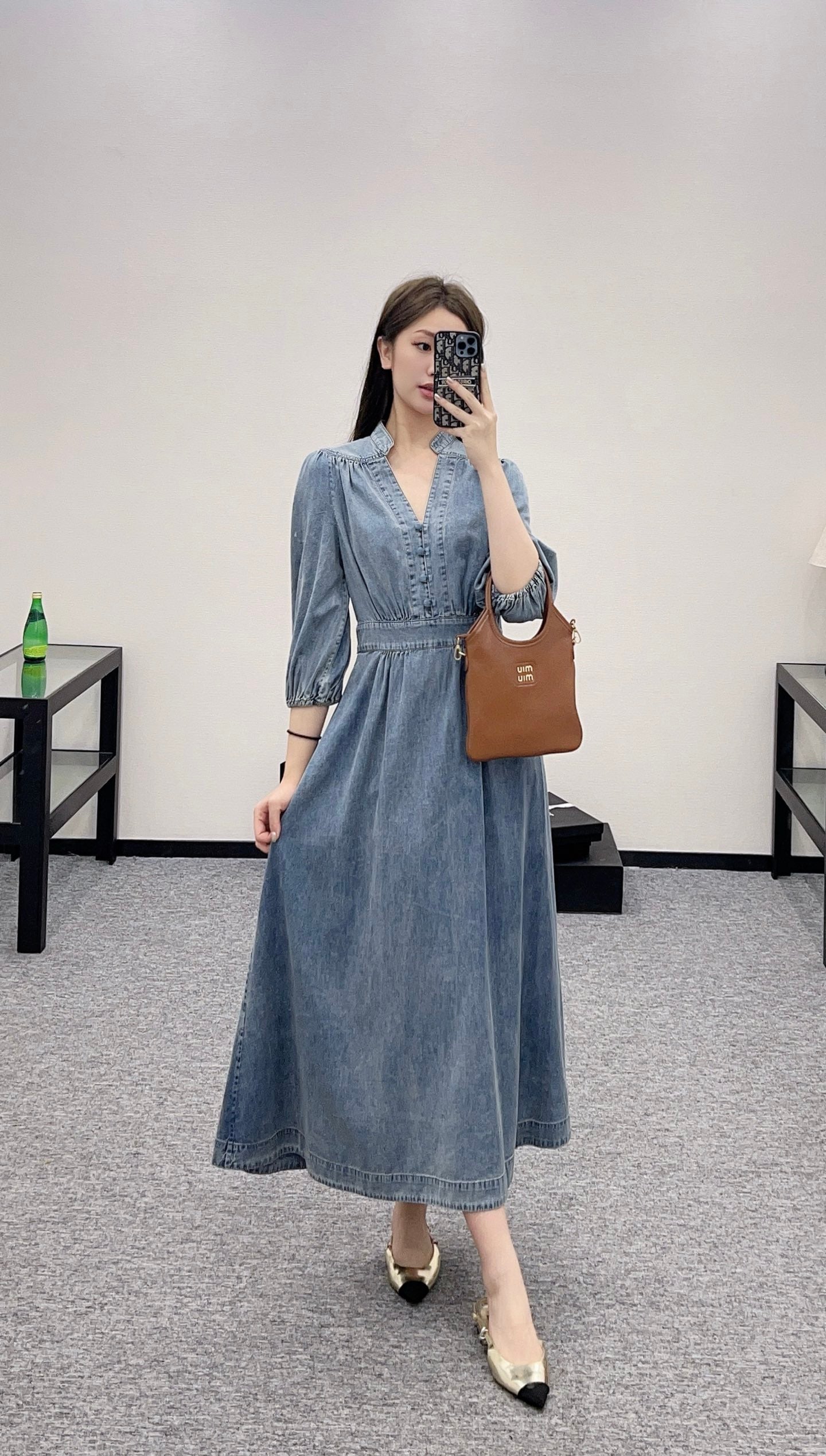 2025 new products Denim dress