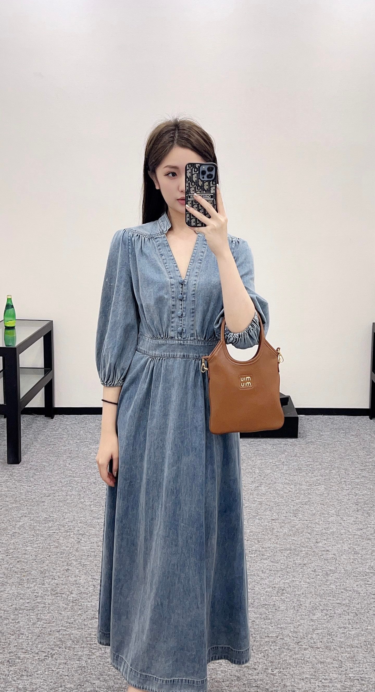 2025 new products Denim dress
