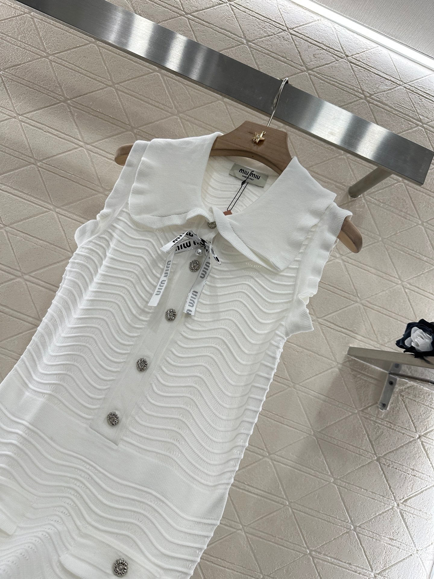 2025 new product Knitted vest dress