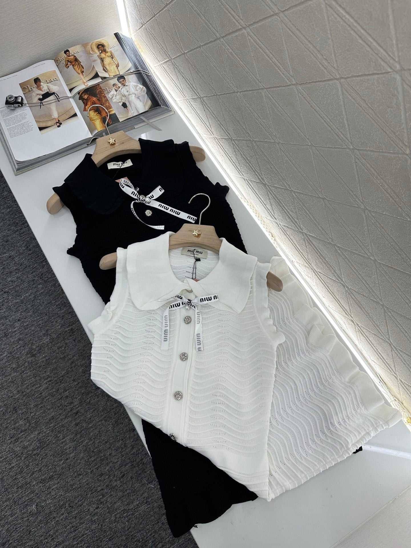 2025 new product Knitted vest dress