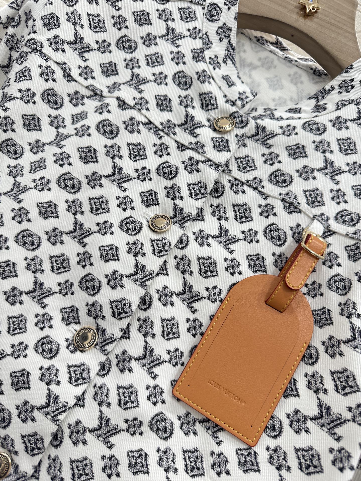 2025 new product Denim jacket and shorts set