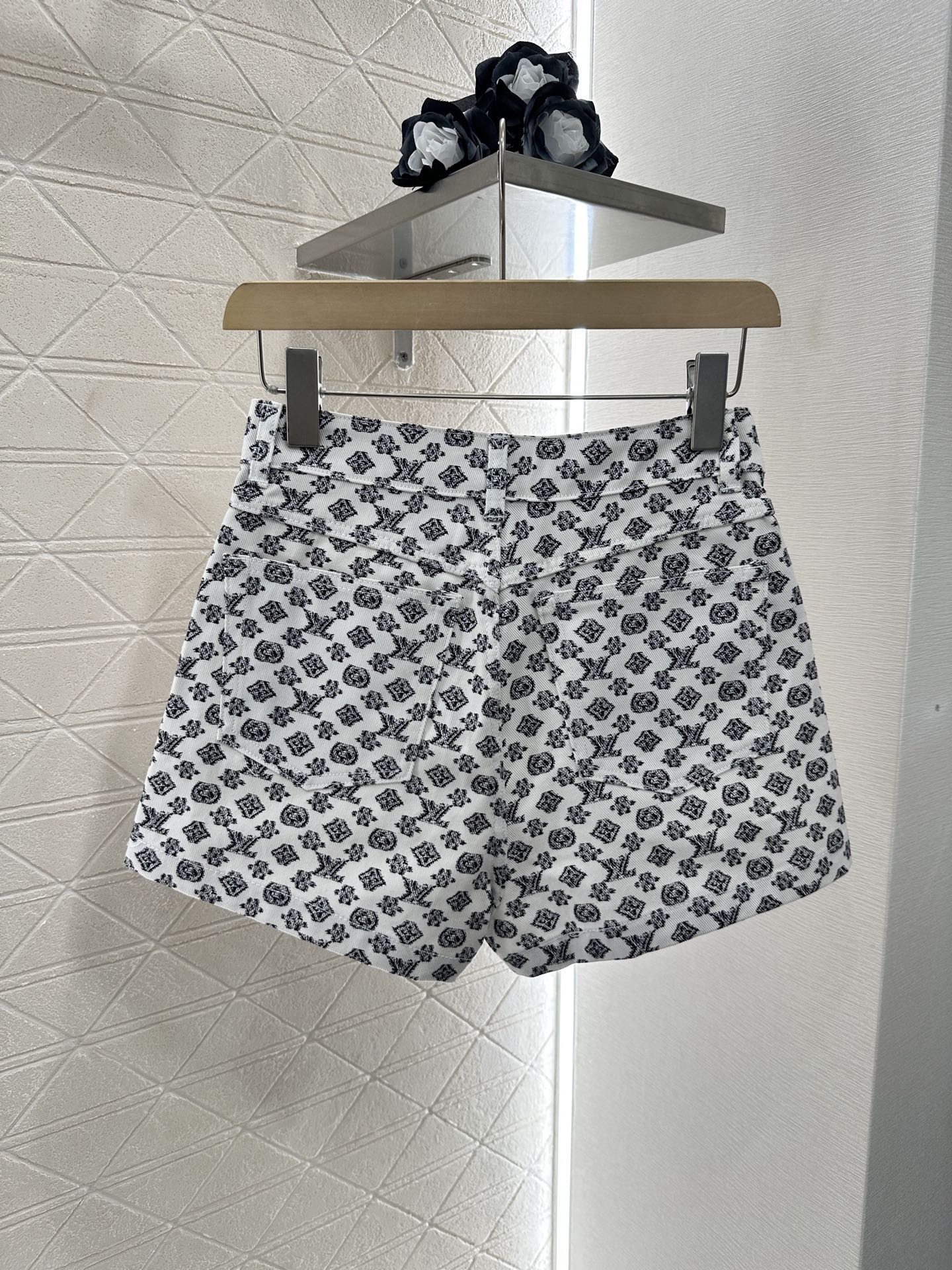 2025 new product Denim jacket and shorts set