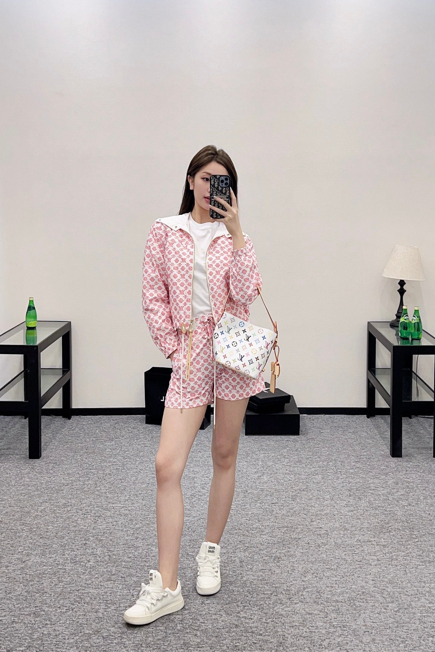 2025 new products Jacket and shorts set