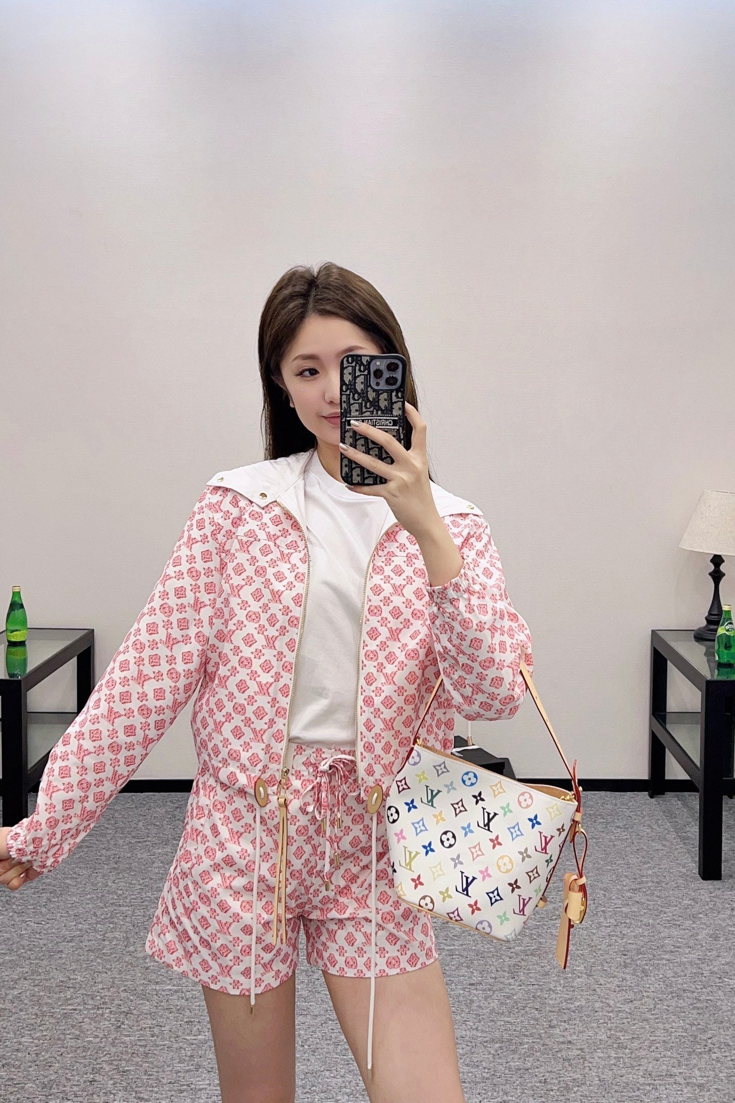 2025 new products Jacket and shorts set