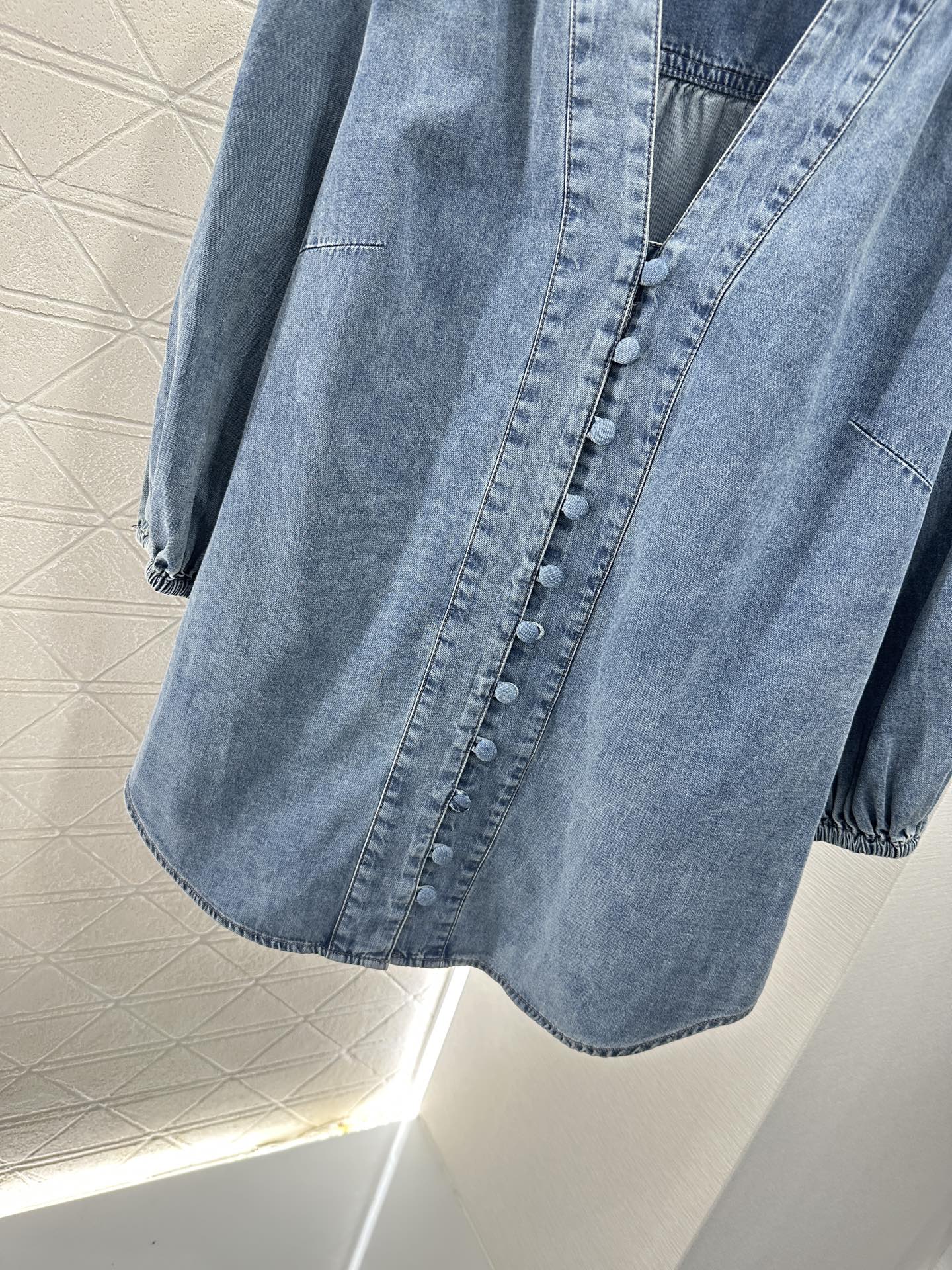 2025 new products Denim top and shorts set