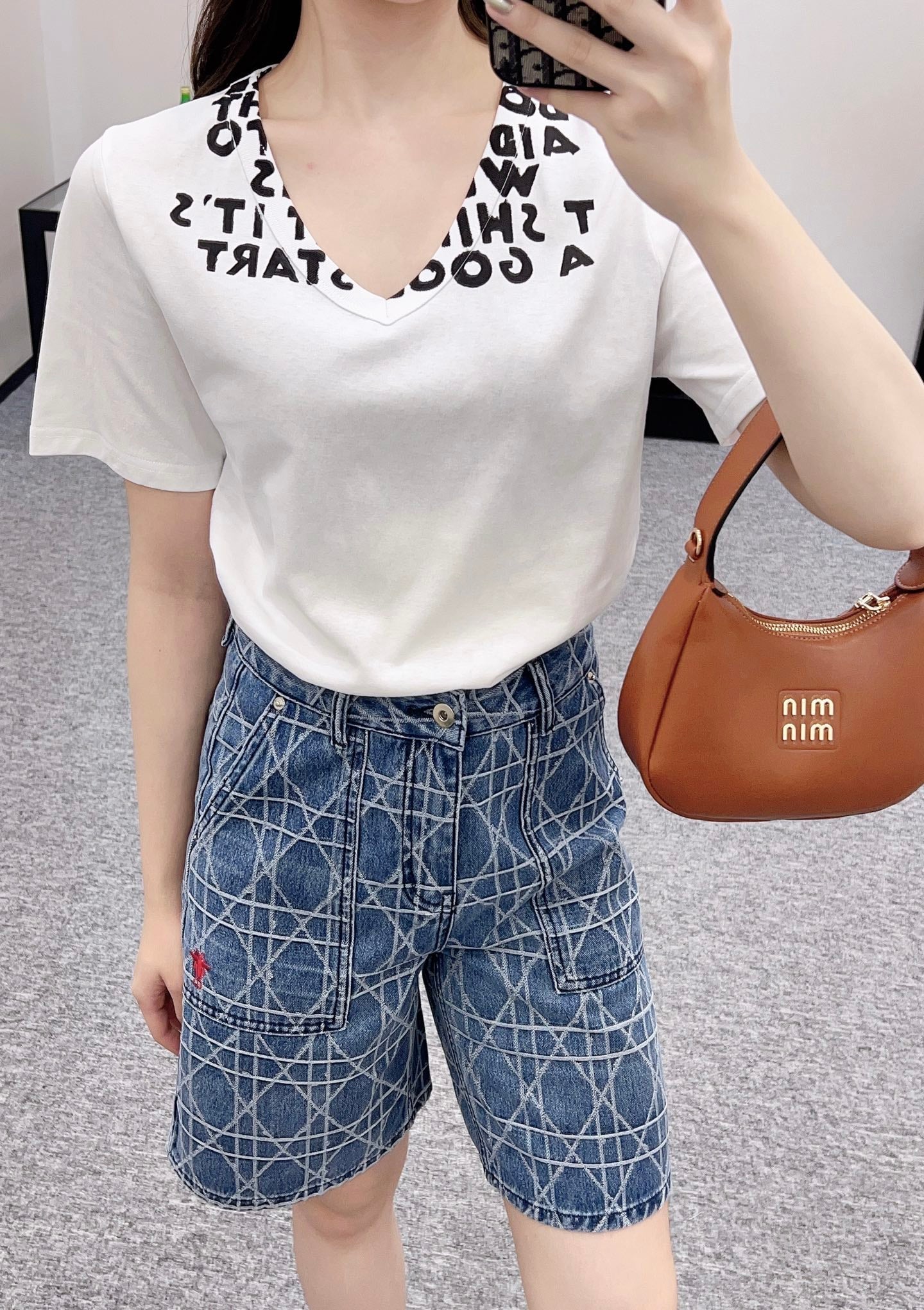 D*♥2025 new products Denim shorts