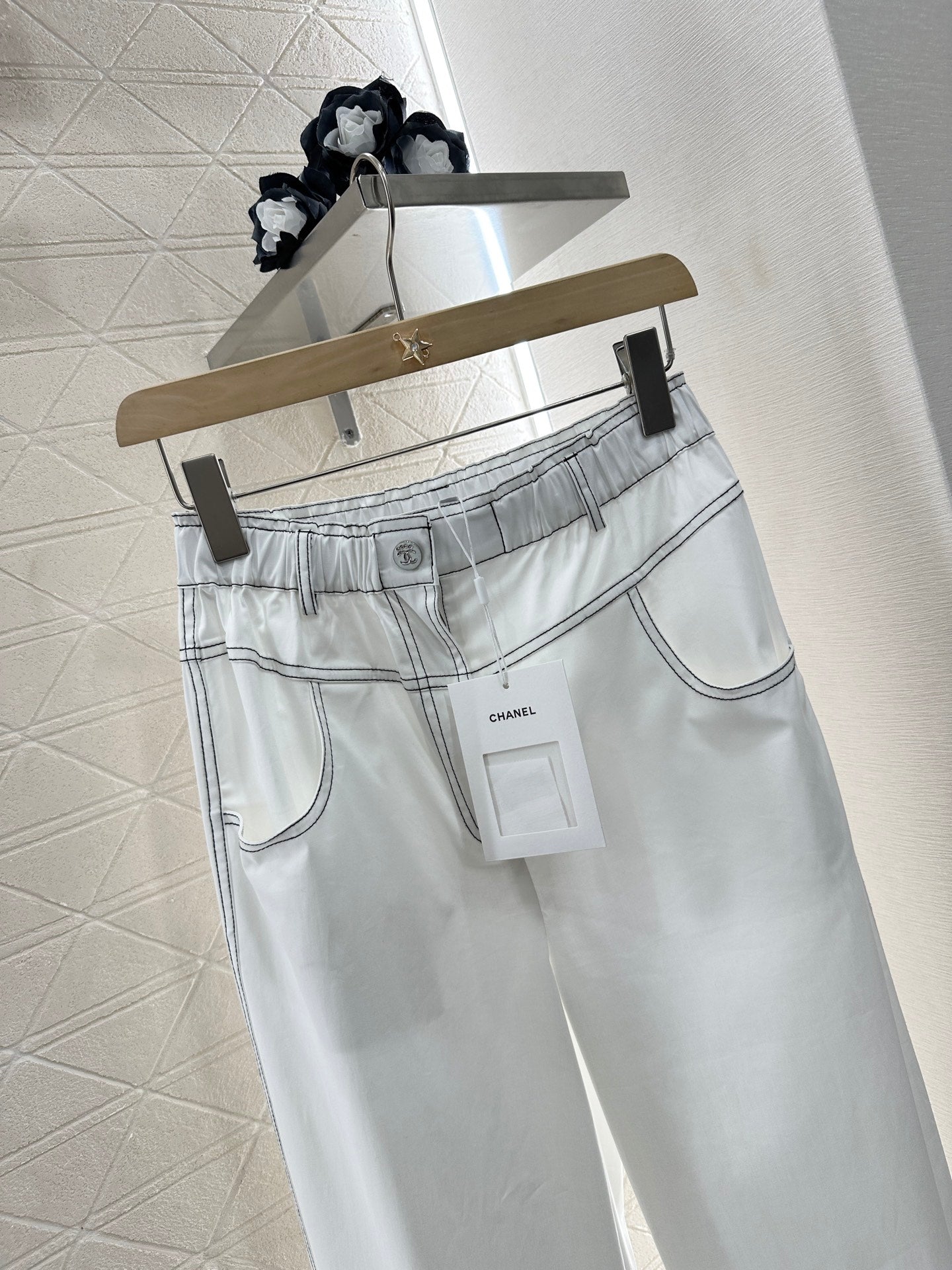 C 2025 new products High waist trousers