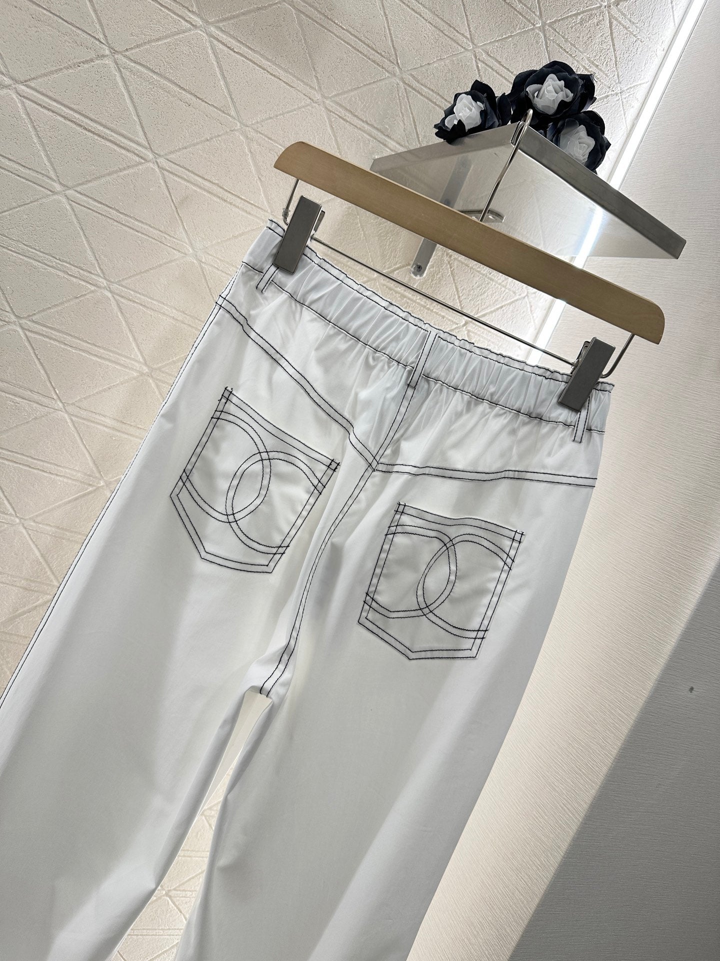 C 2025 new products High waist trousers