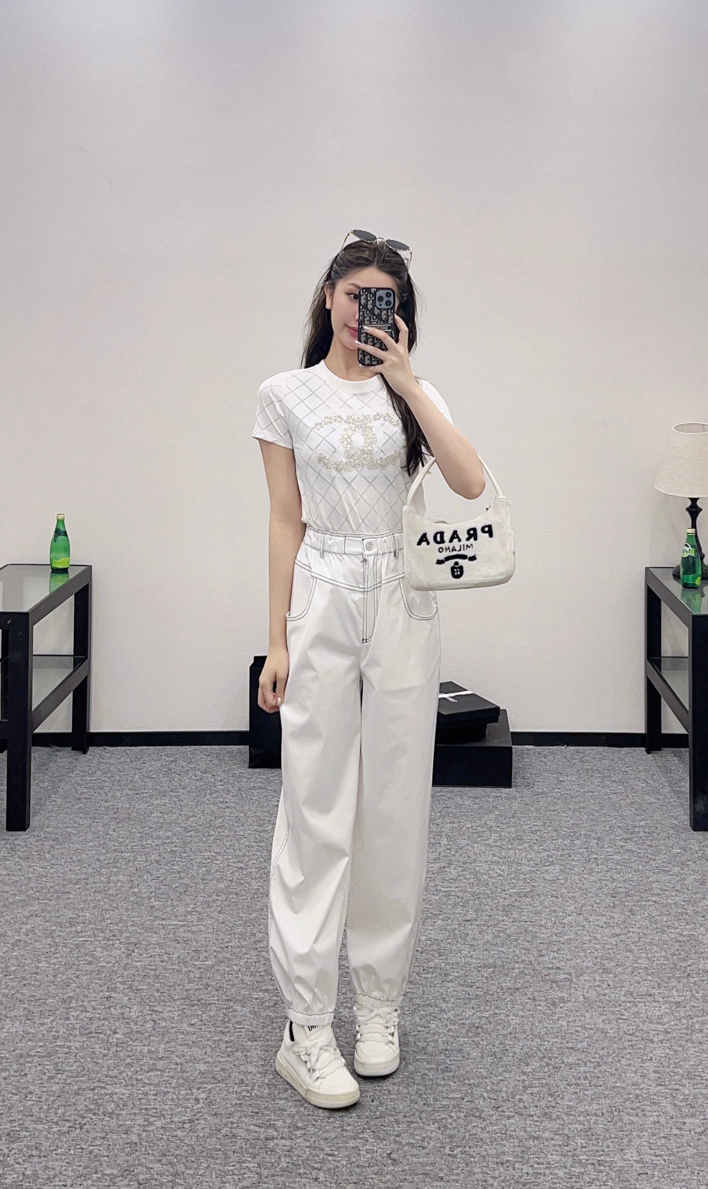C 2025 new products High waist trousers