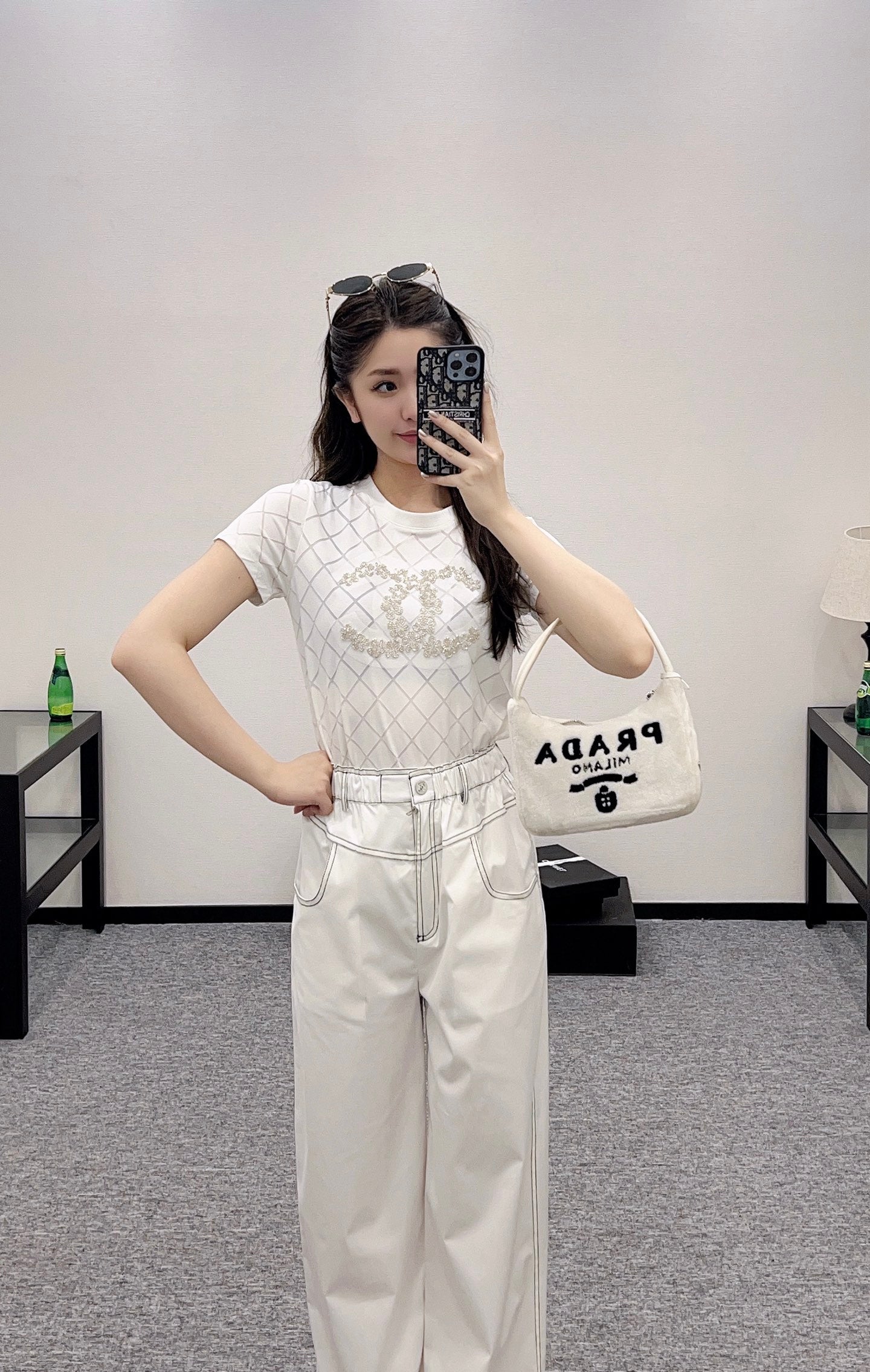 C 2025 new products High waist trousers