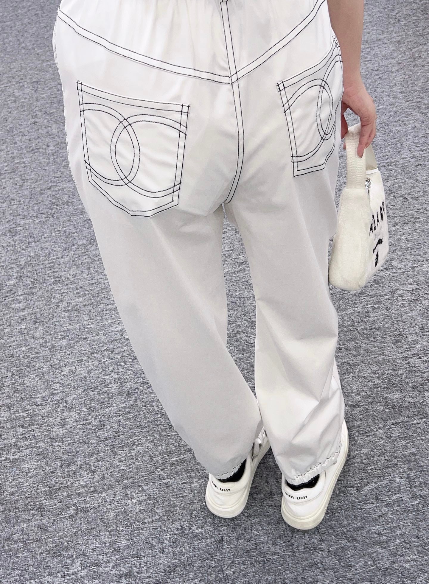 C 2025 new products High waist trousers