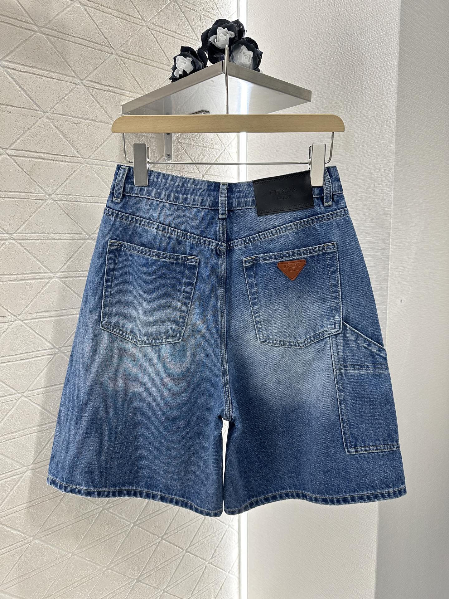 P*♥2025 new products Denim shorts