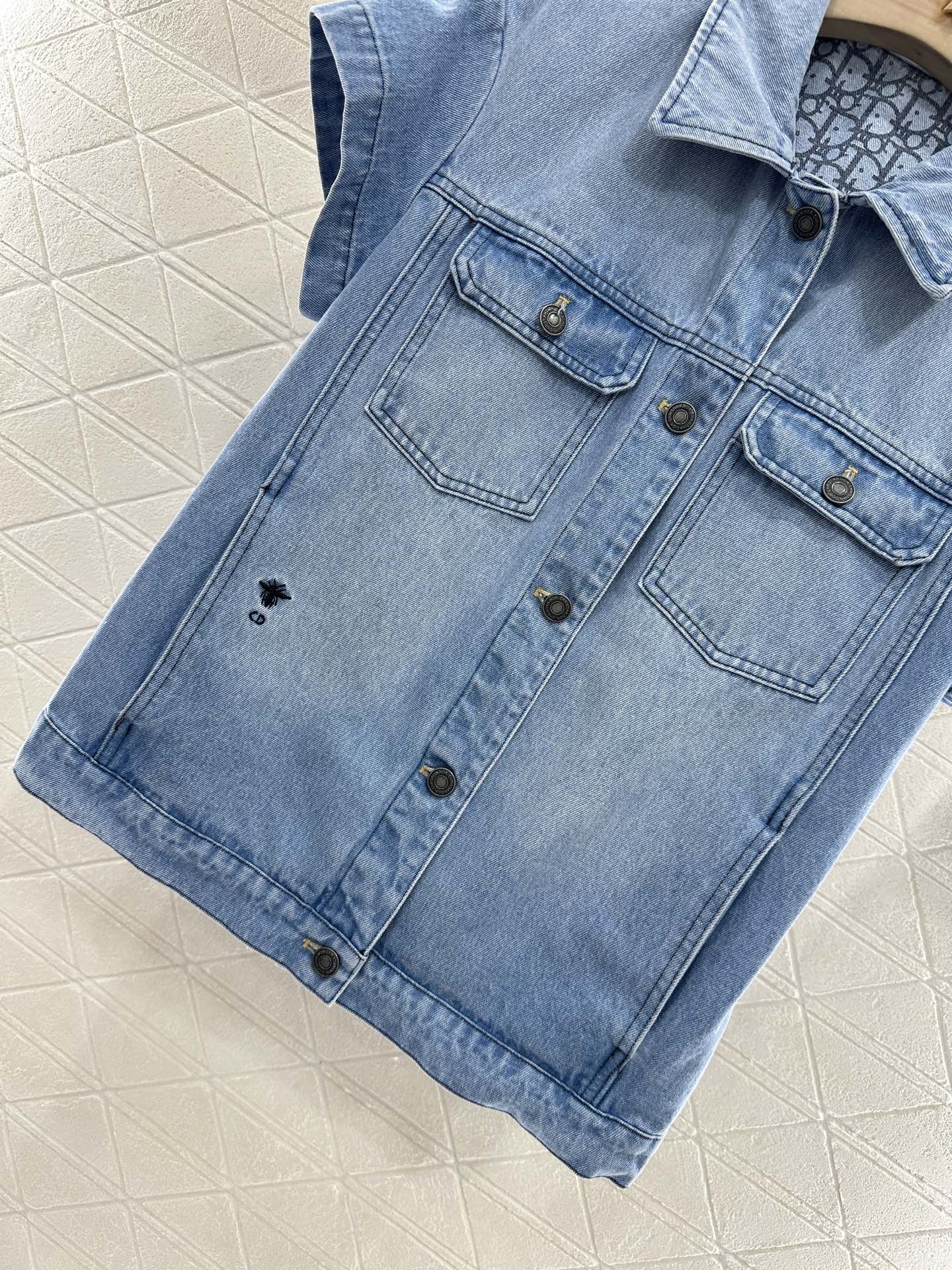 2025 new product Denim jacket and shorts set