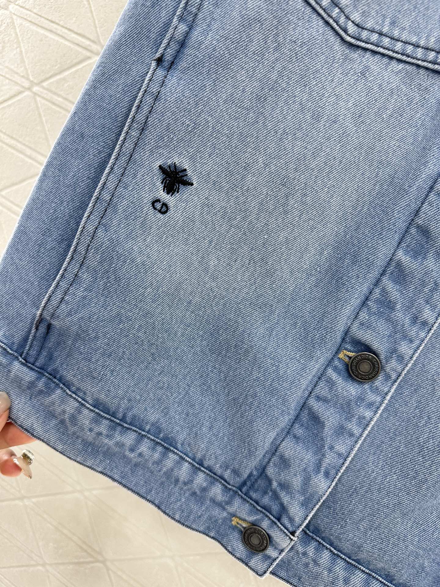 2025 new product Denim jacket and shorts set