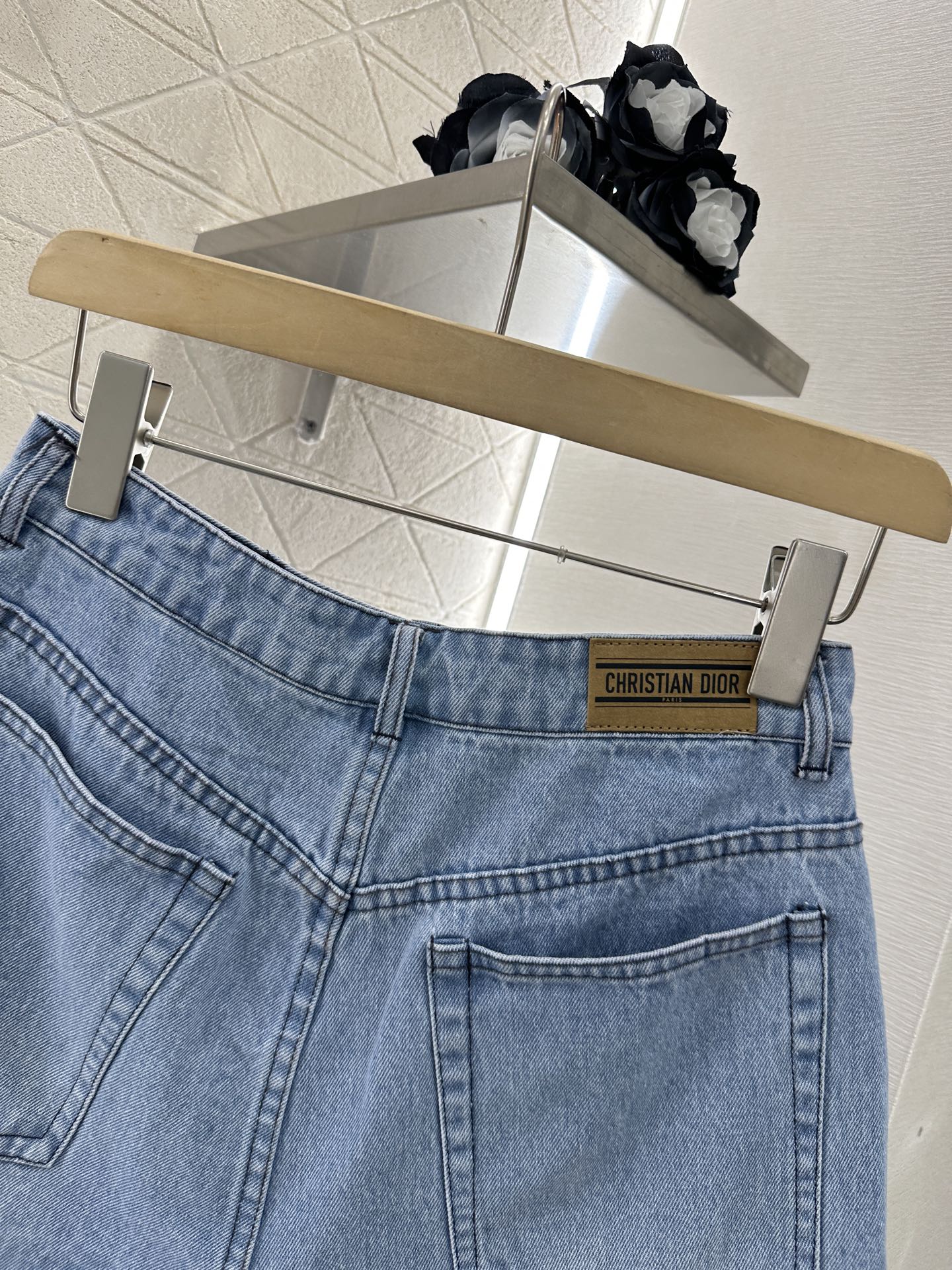 2025 new product Denim jacket and shorts set