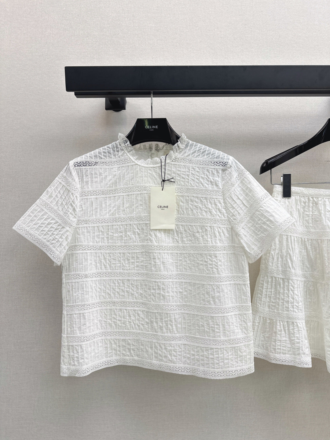 25ss embroidered shirt