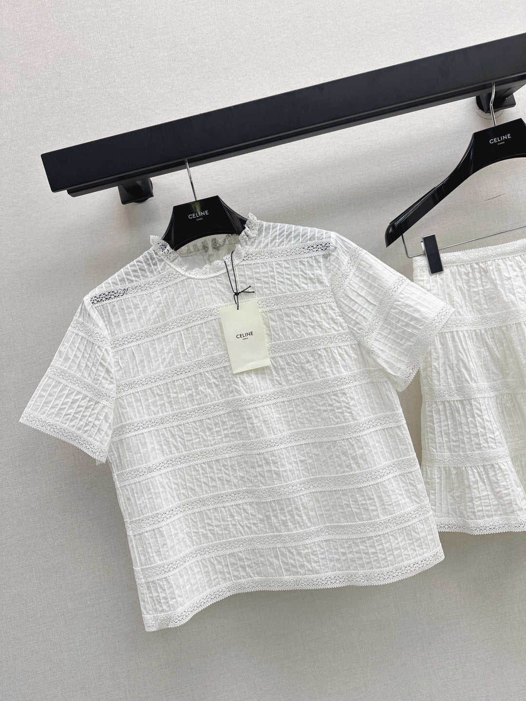 25ss embroidered shirt