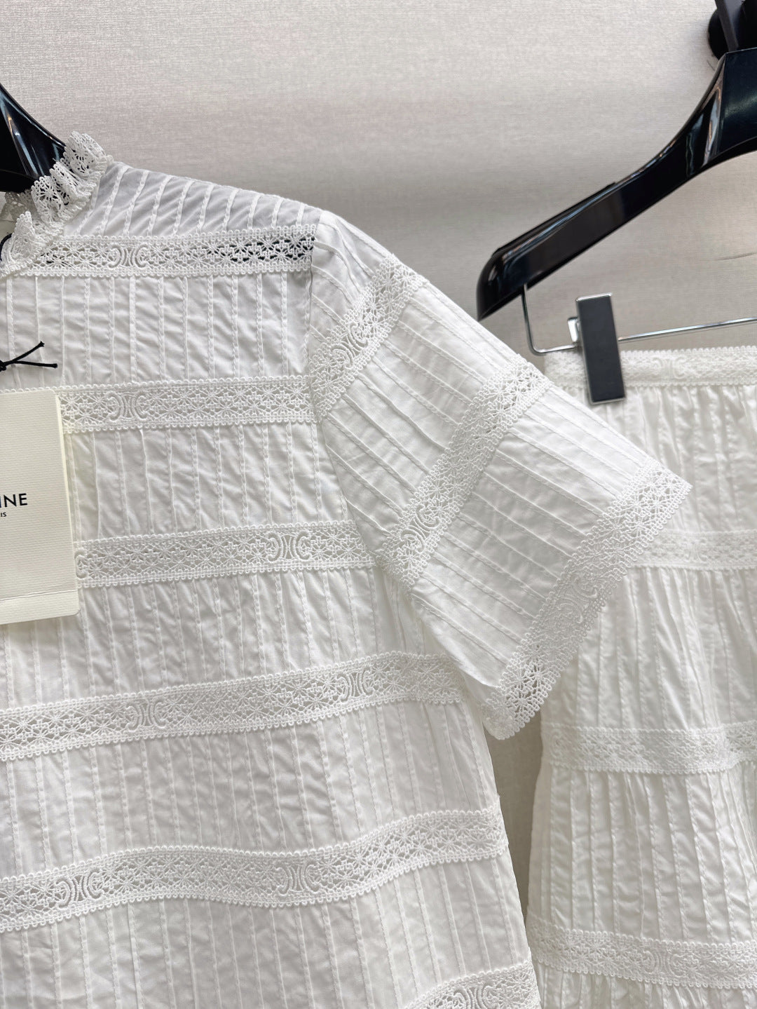 25ss embroidered shirt