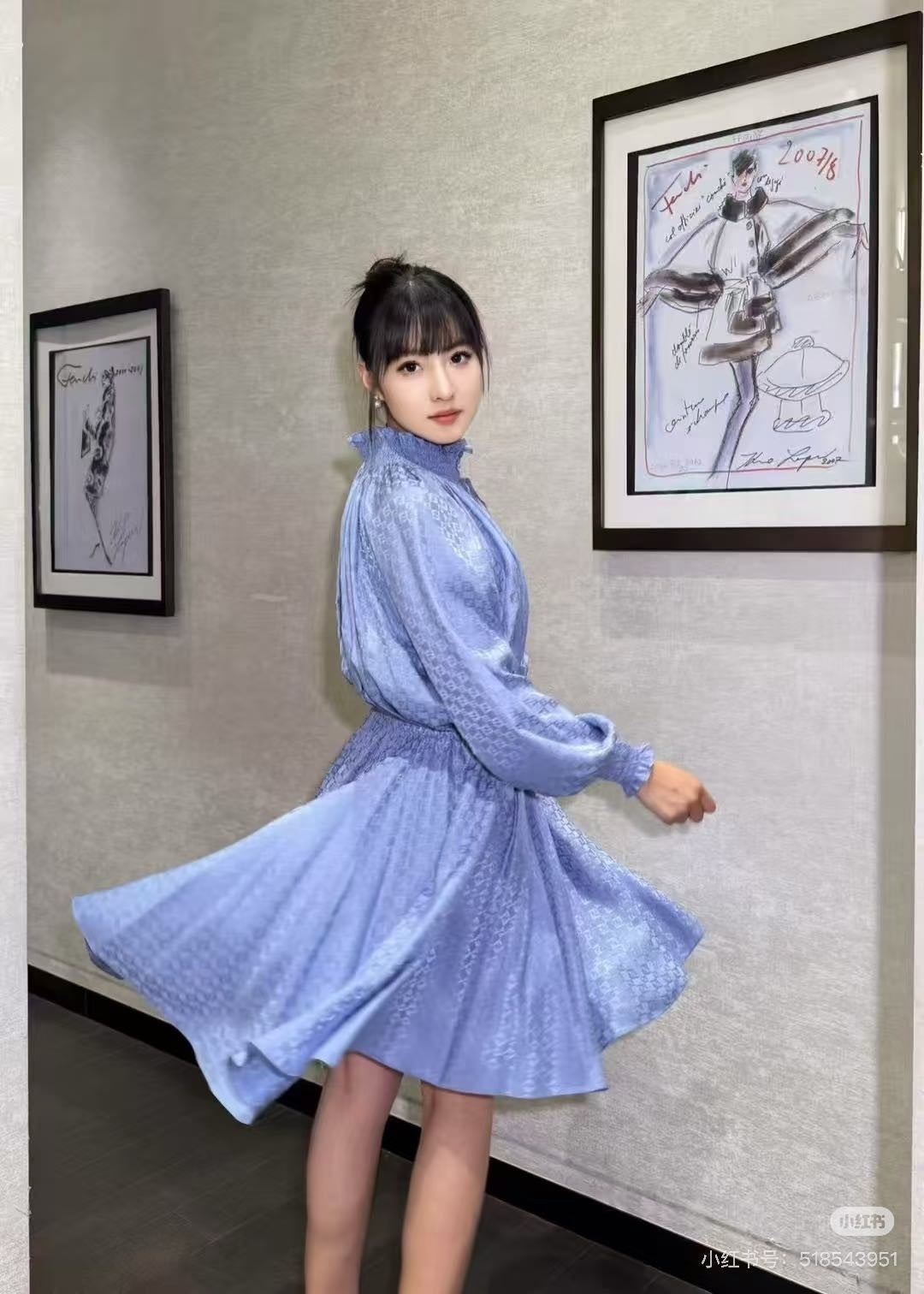 25ss jacquard dress