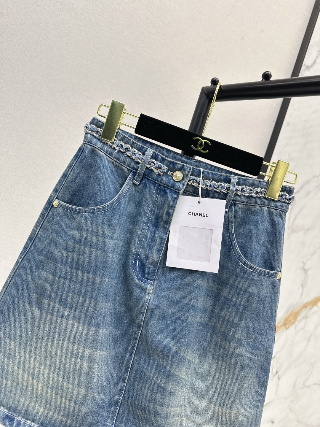 25ss denim skirt