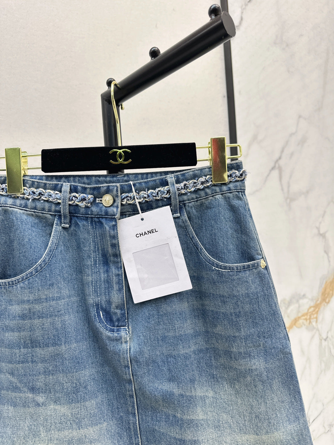 25ss denim skirt