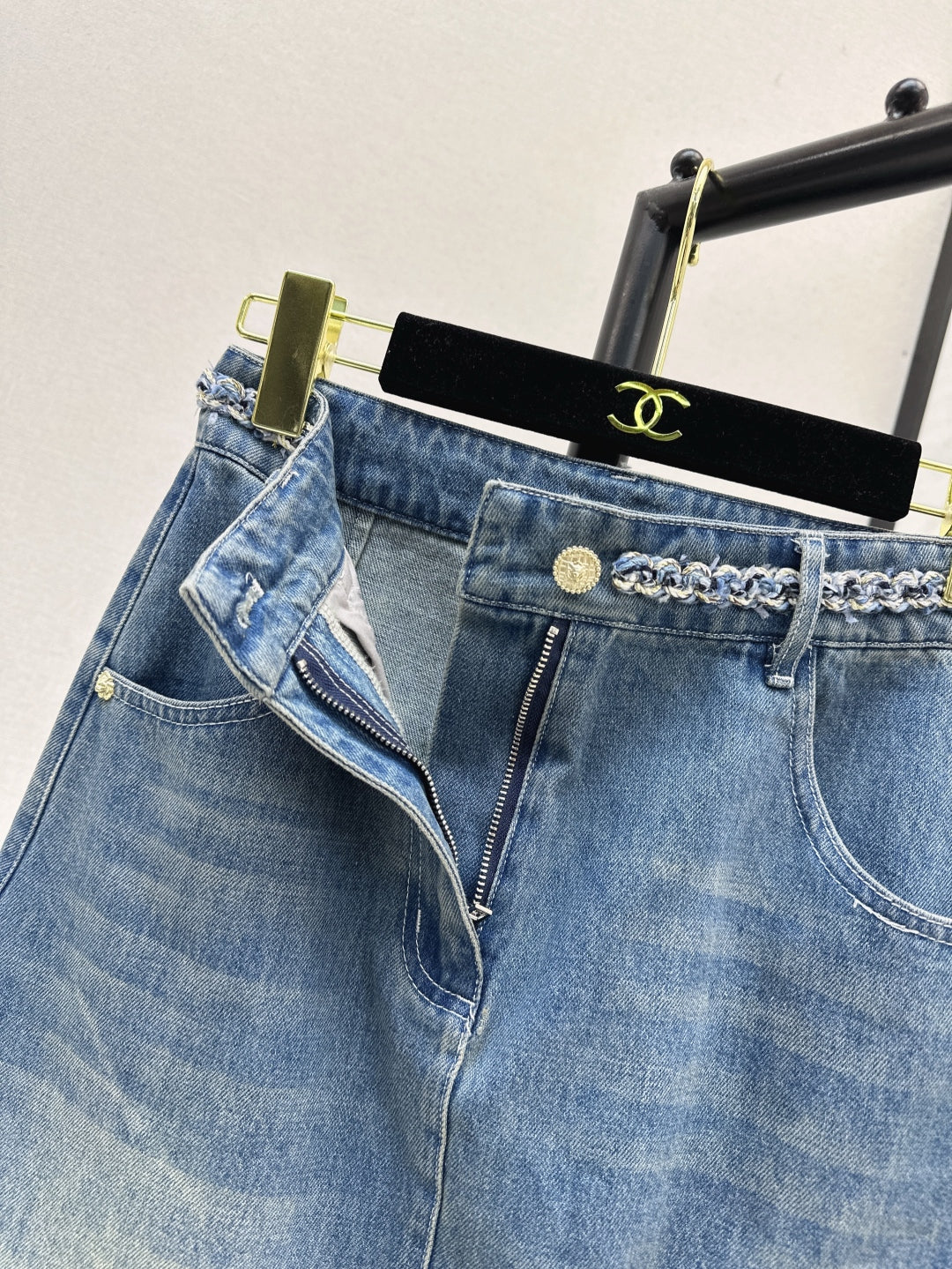 25ss denim skirt