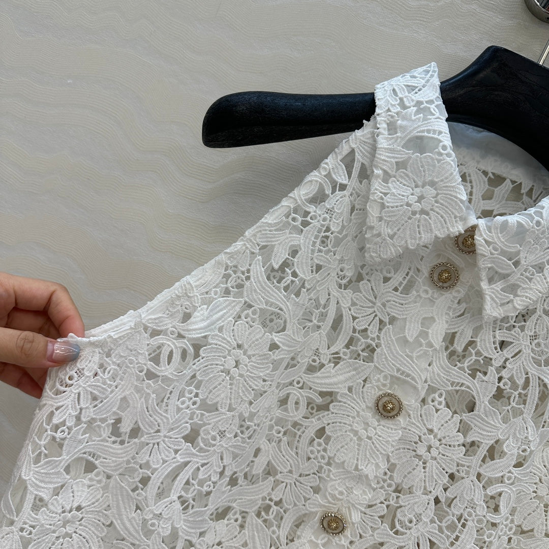 25ss embroidered vest