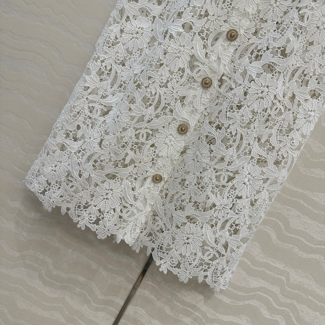 25ss embroidered vest