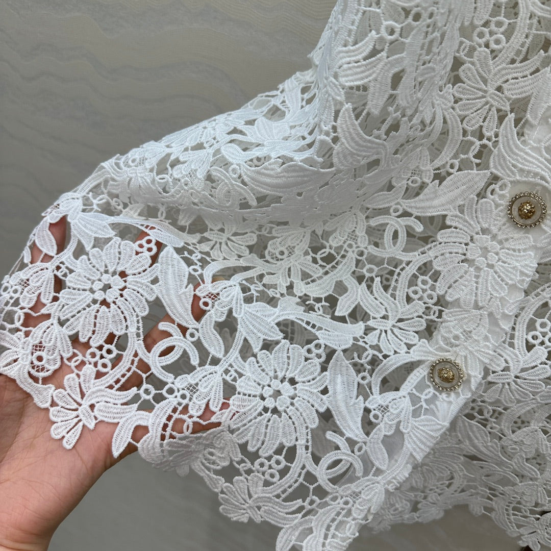 25ss embroidered vest