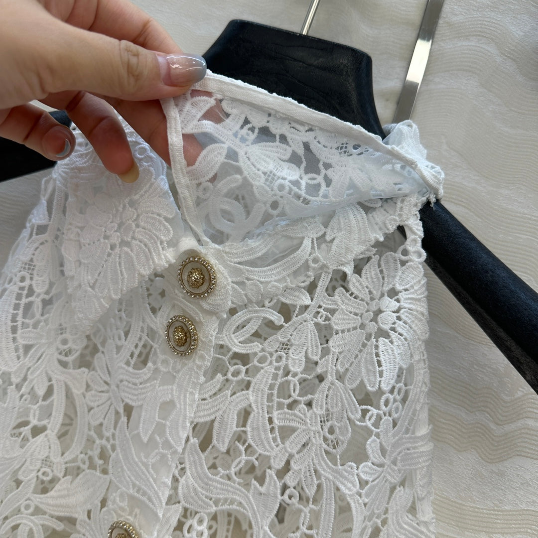 25ss embroidered vest