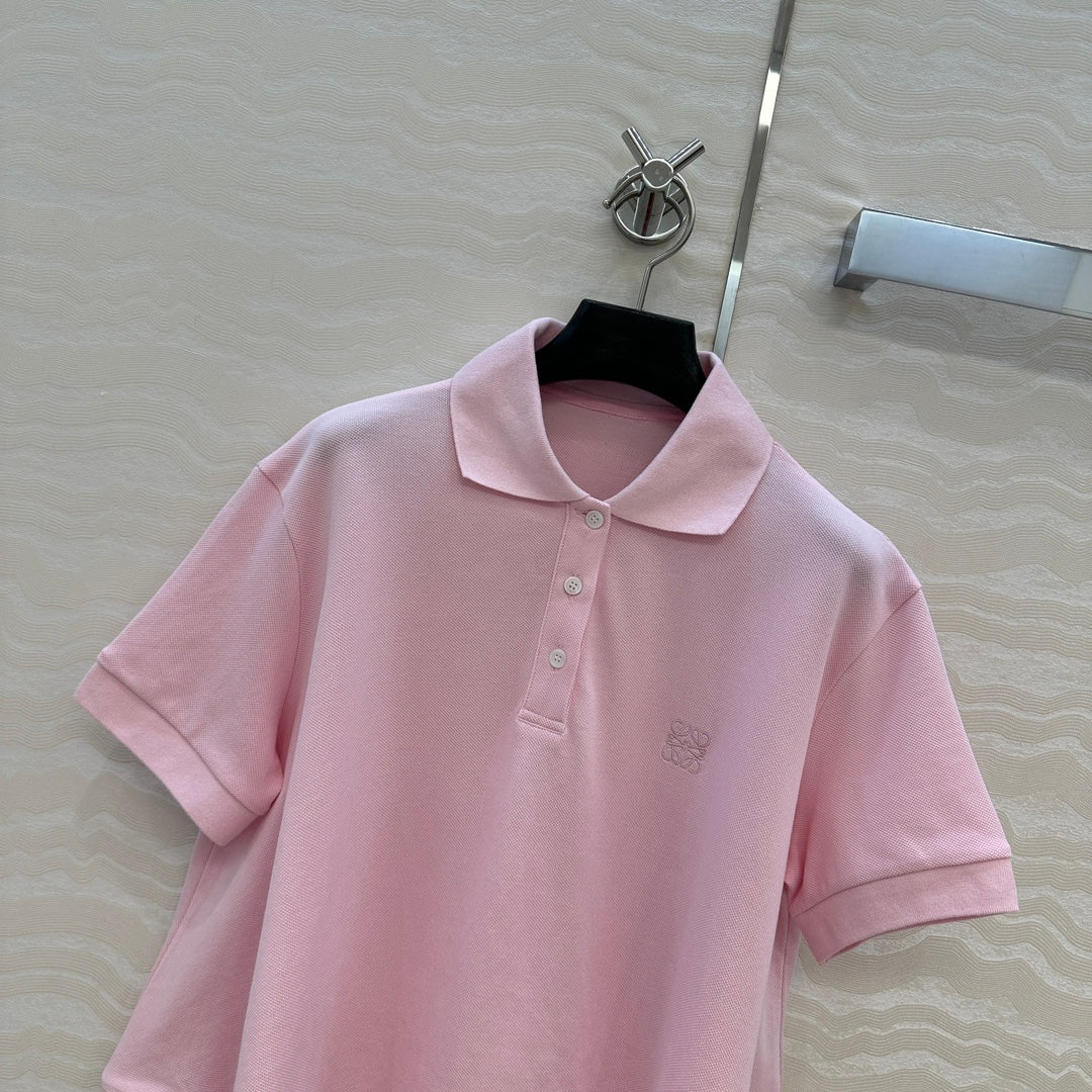 25ss embroidered polo