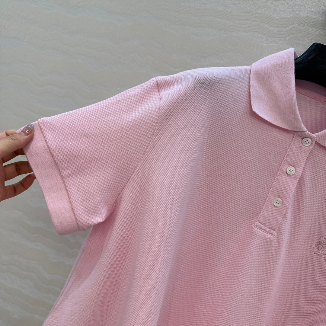 25ss embroidered polo