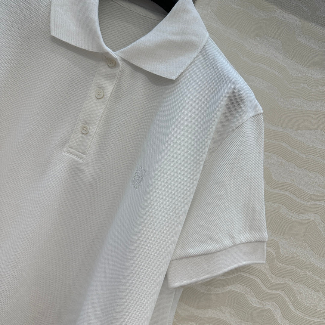 25ss embroidered polo