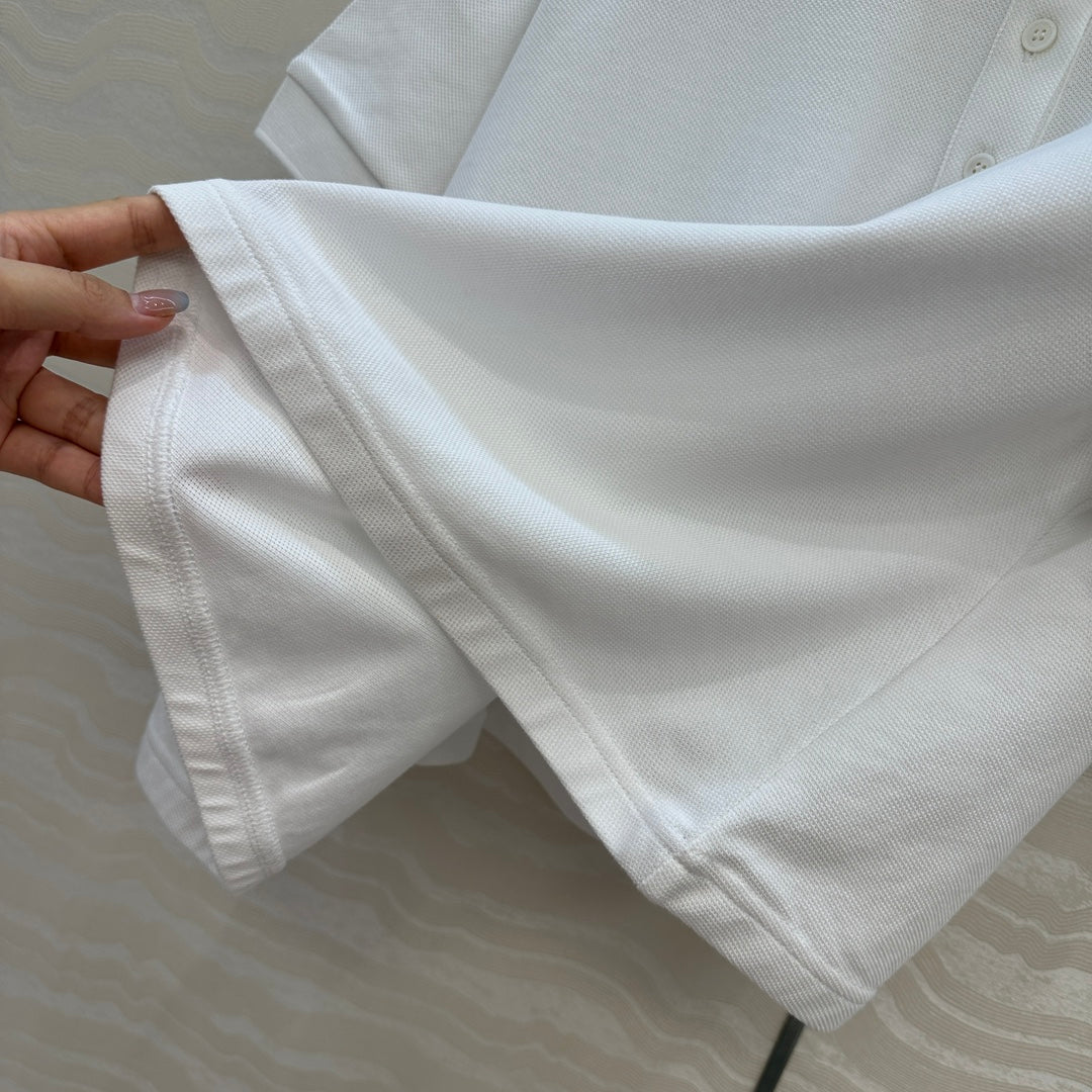25ss embroidered polo
