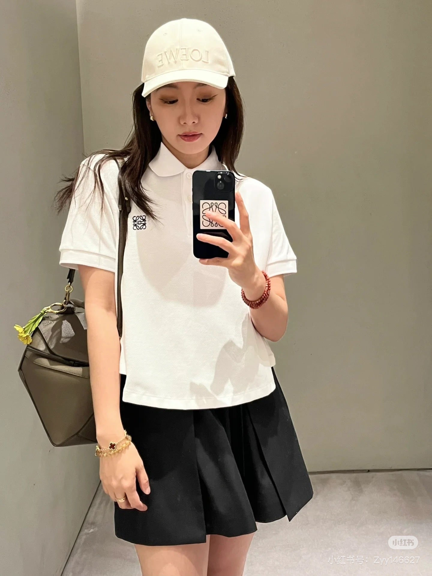 25ss embroidered polo