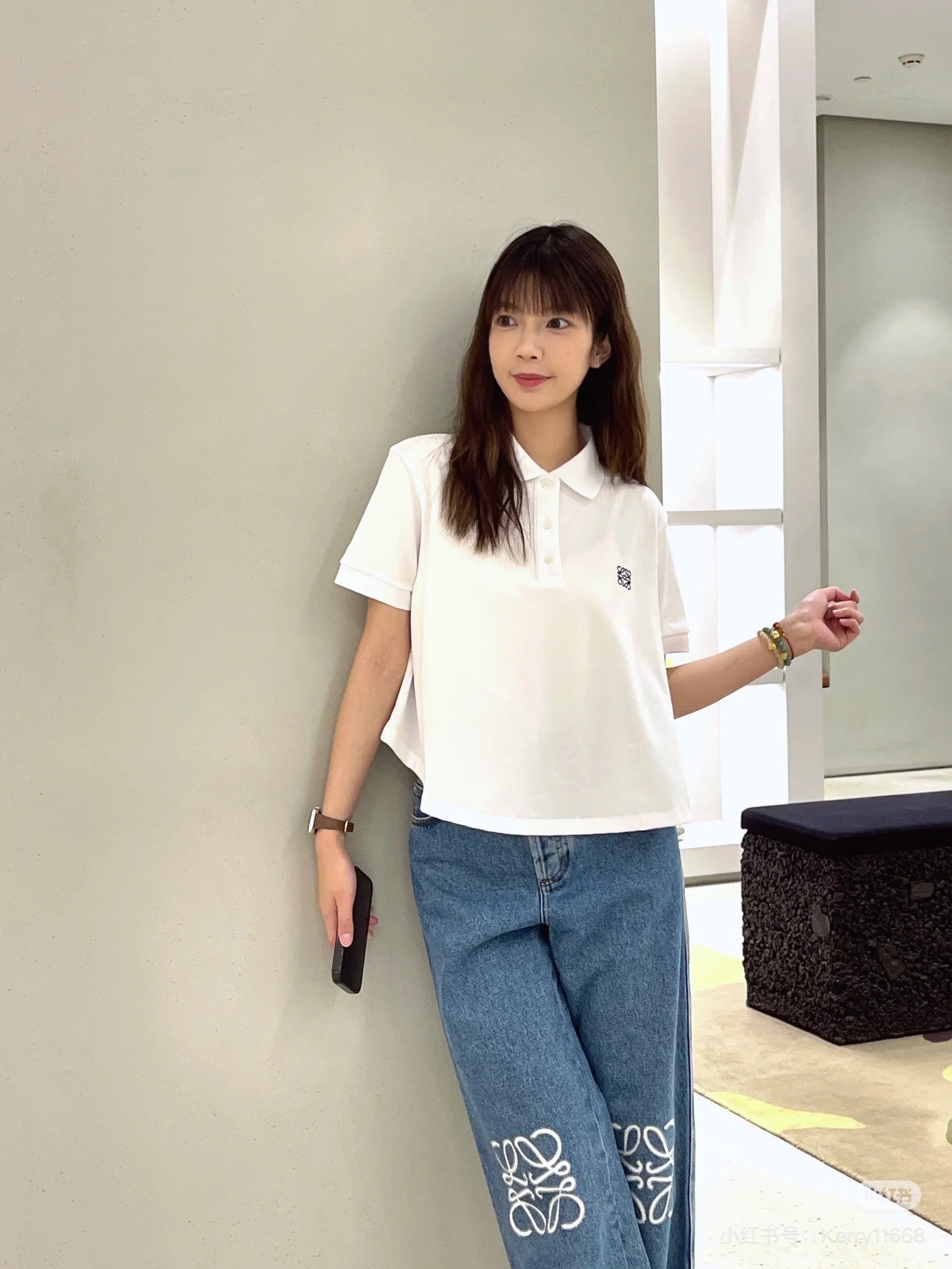 25ss embroidered polo
