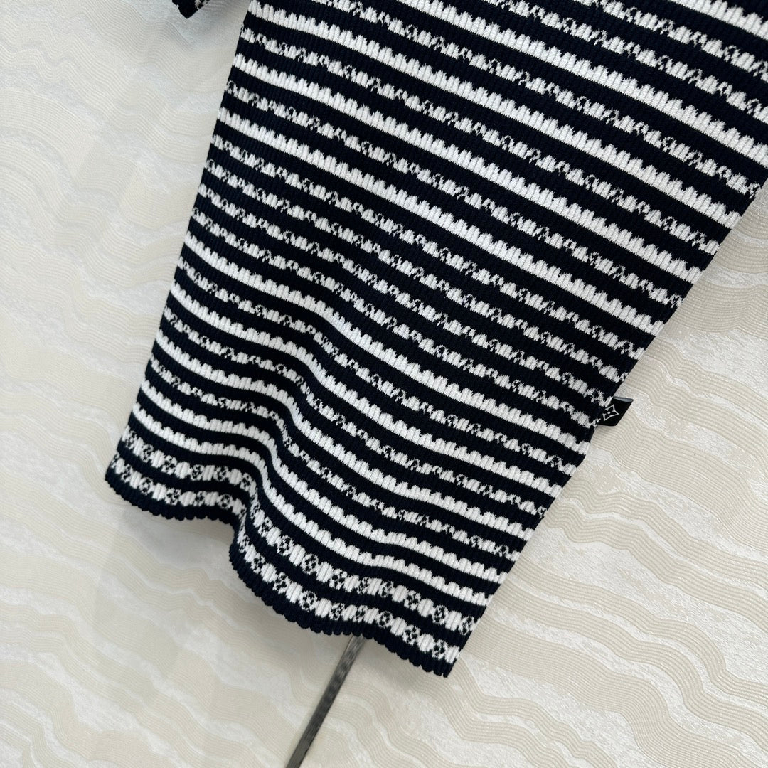 25ss jacquard knit shirt