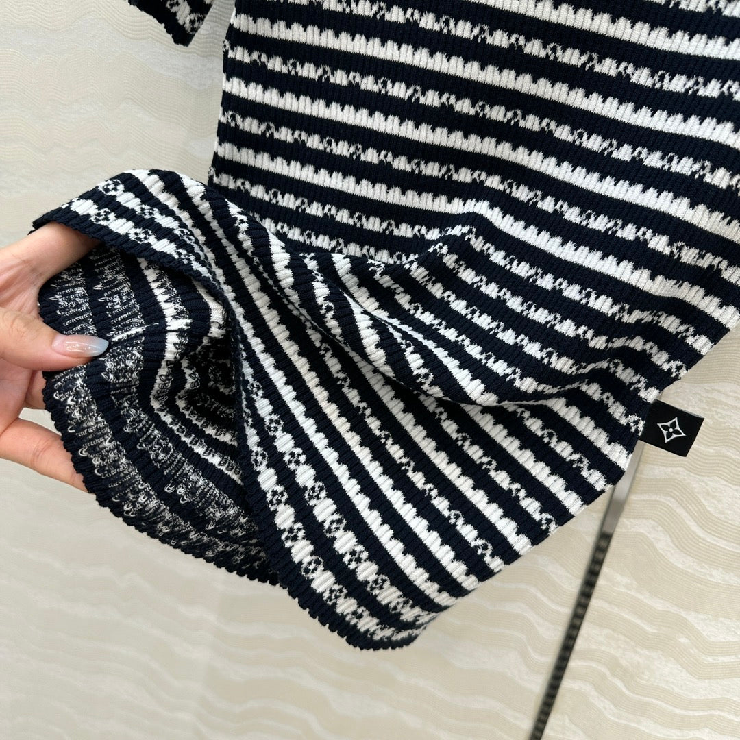 25ss jacquard knit shirt